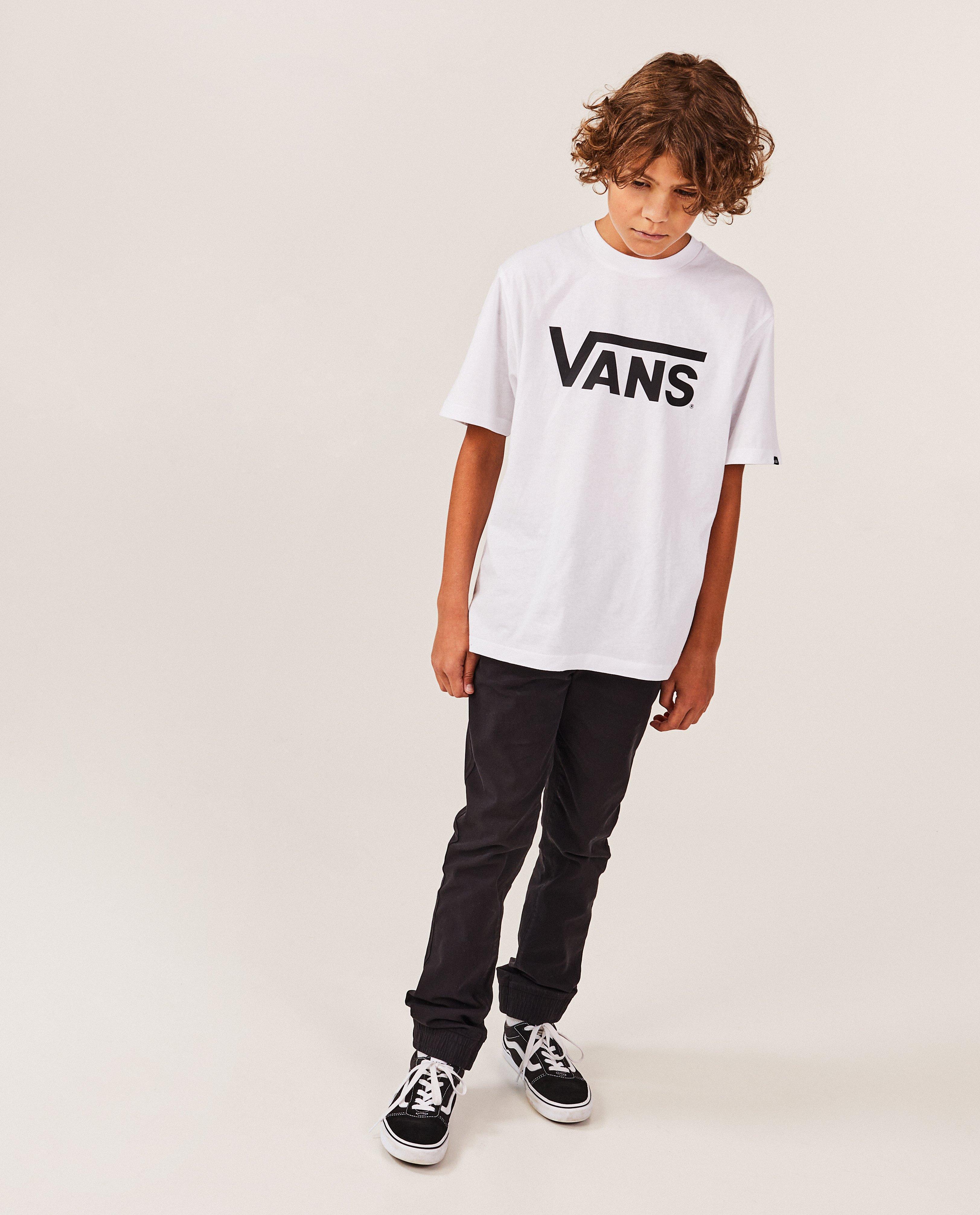 Wit T-shirt met opschrift - null - Vans