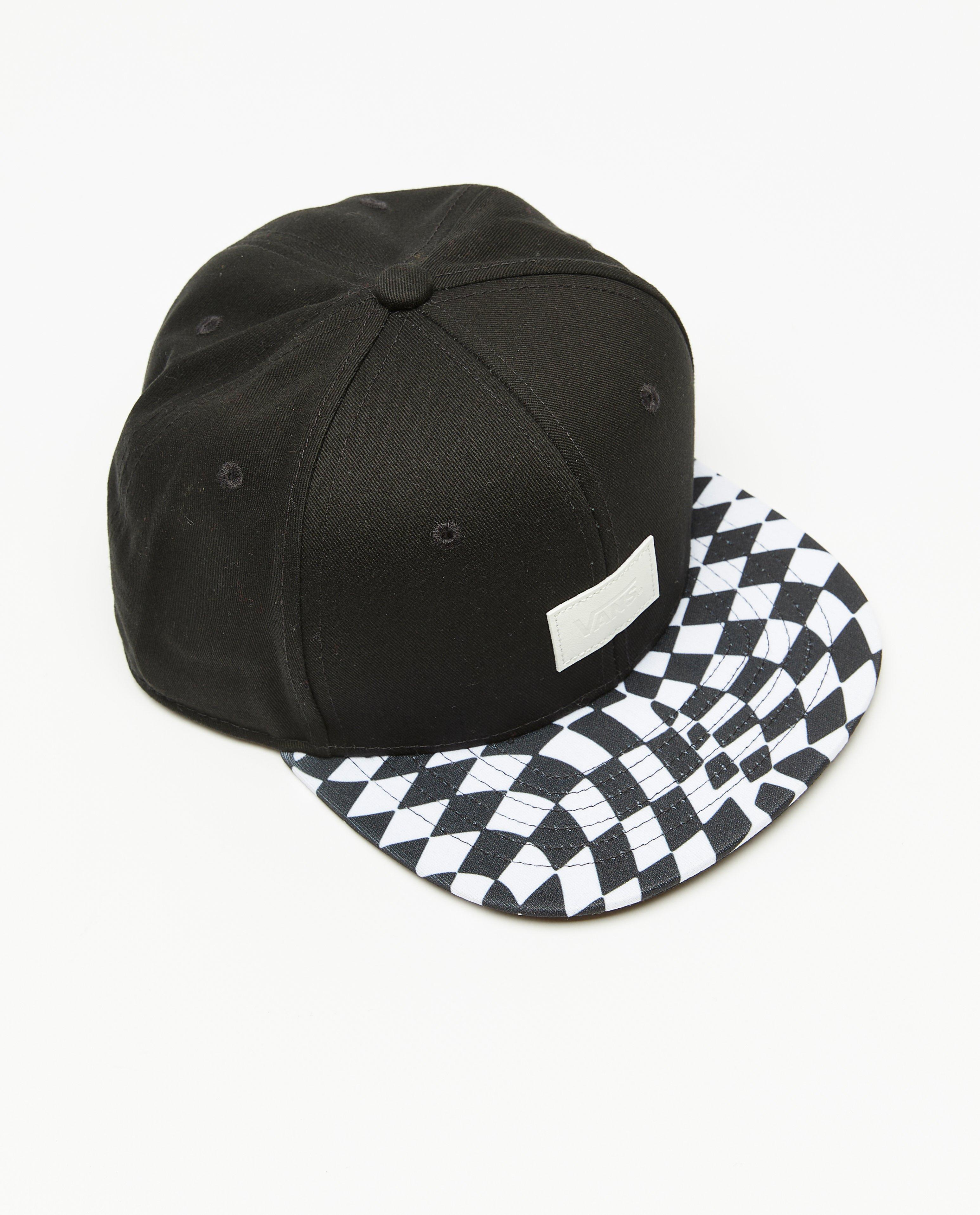 Bonneterie - Casquette noire avec écusson, 7-14 ans