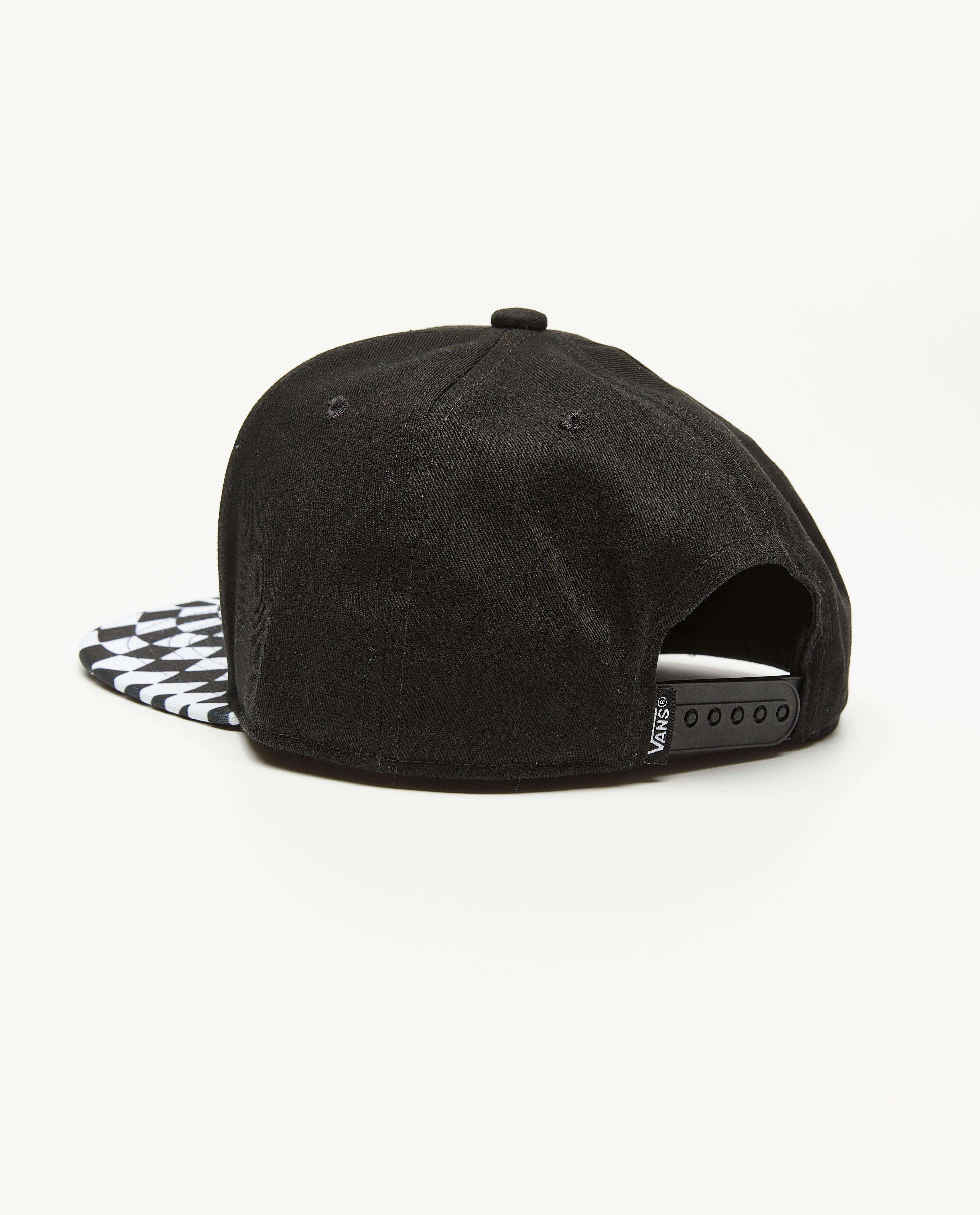 Bonneterie - Casquette noire avec écusson, 7-14 ans