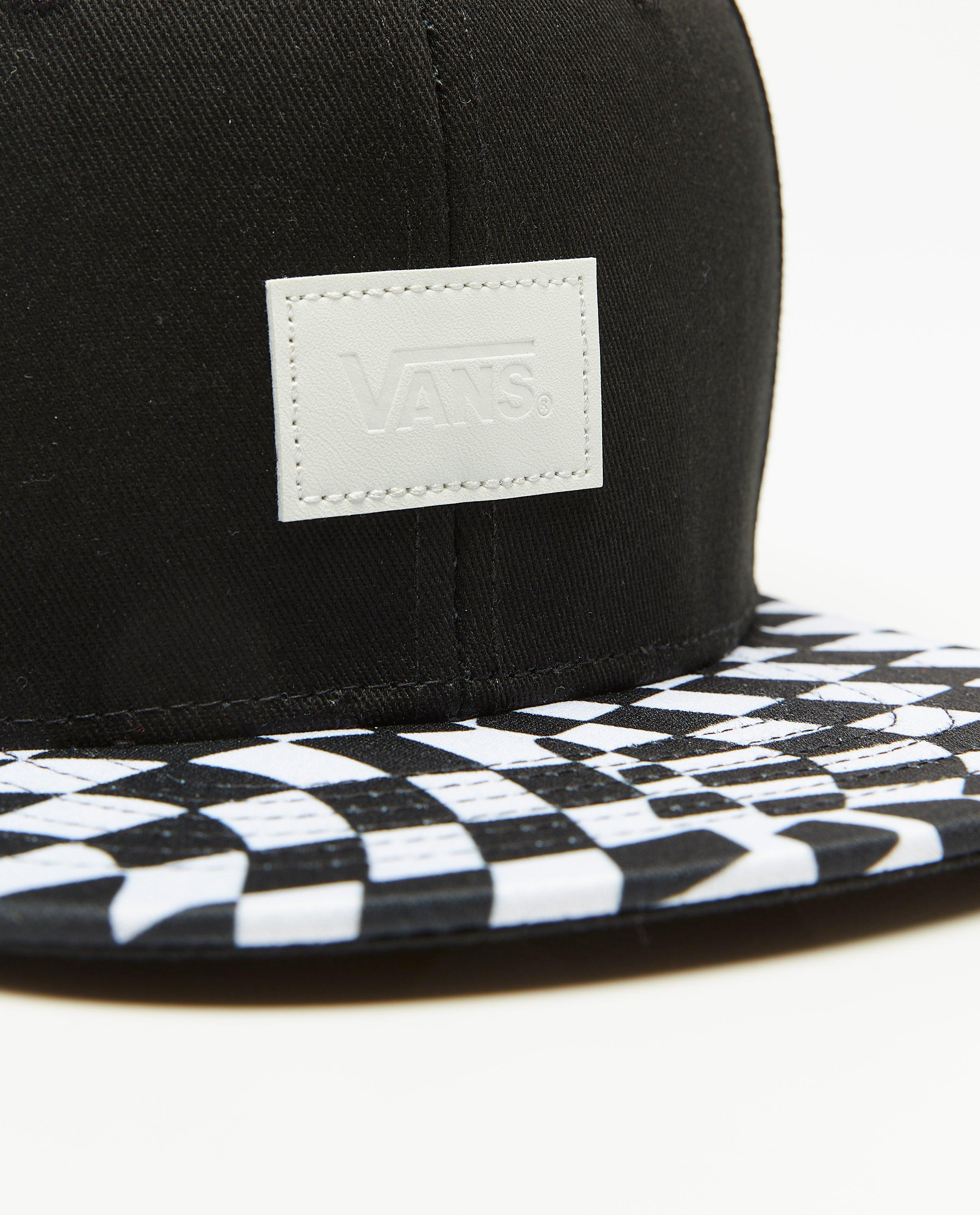 Bonneterie - Casquette noire avec écusson, 7-14 ans