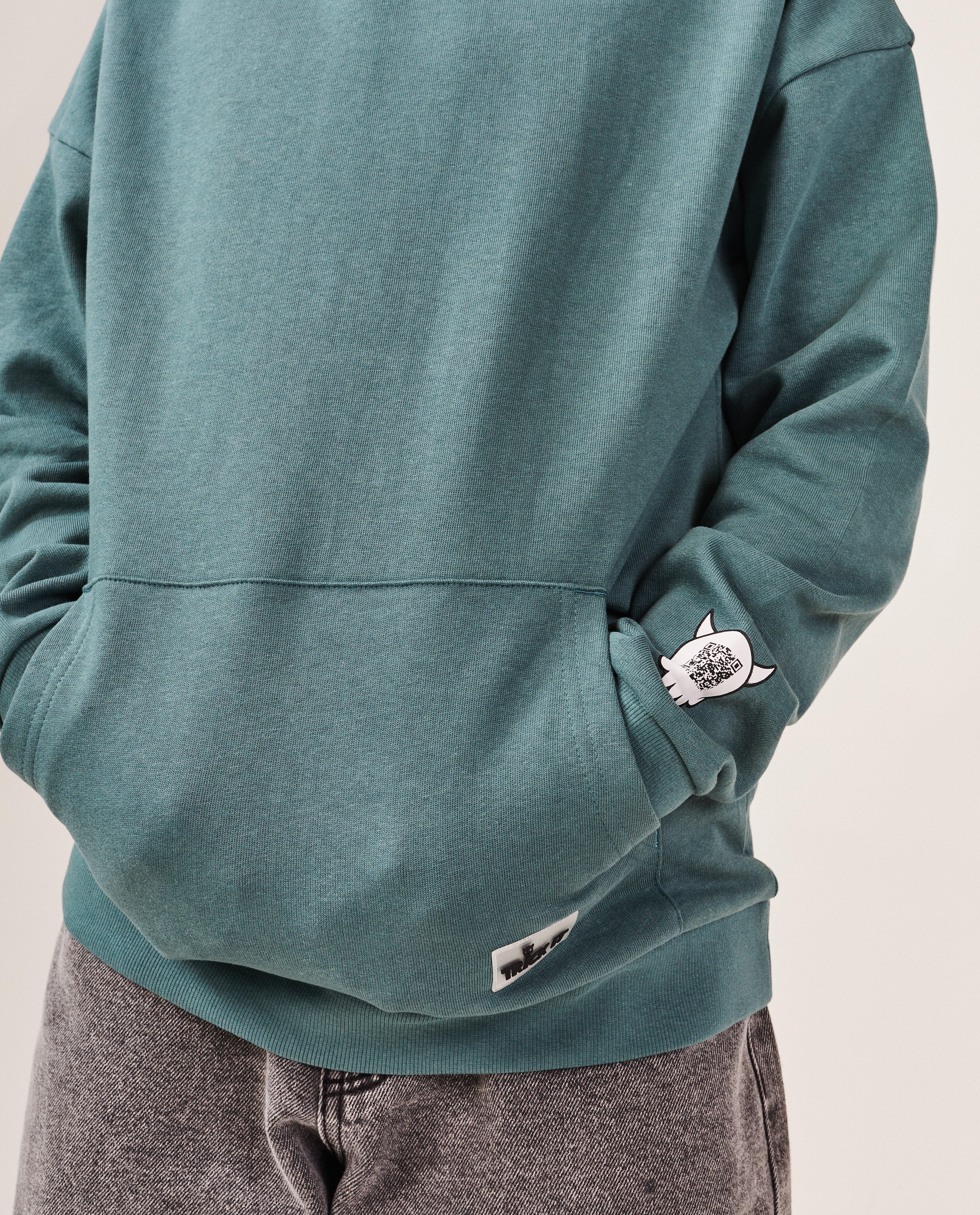 Sweaters - Groene hoodie