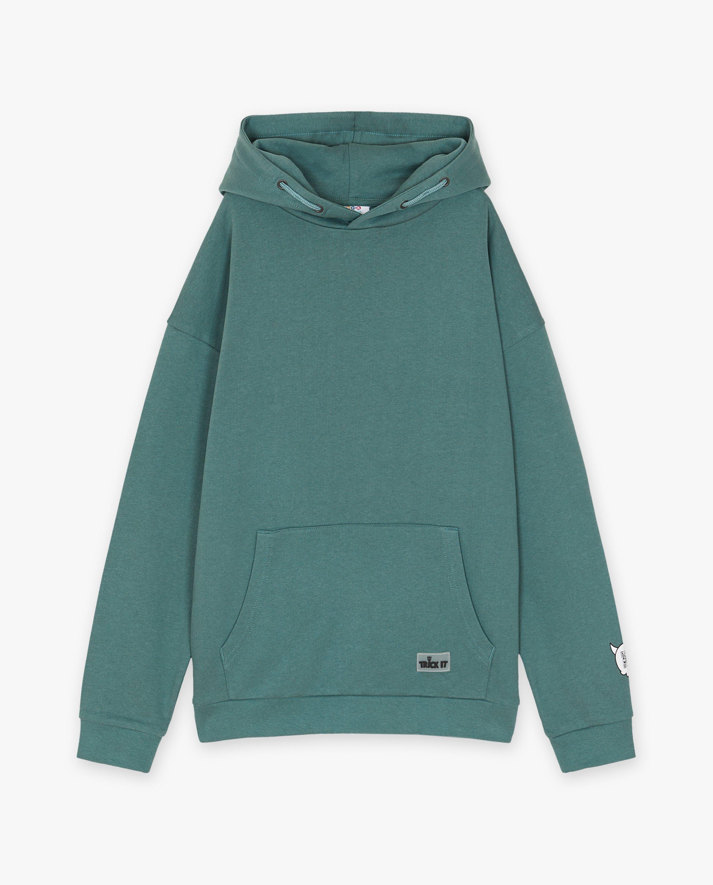 Sweaters - Groene hoodie