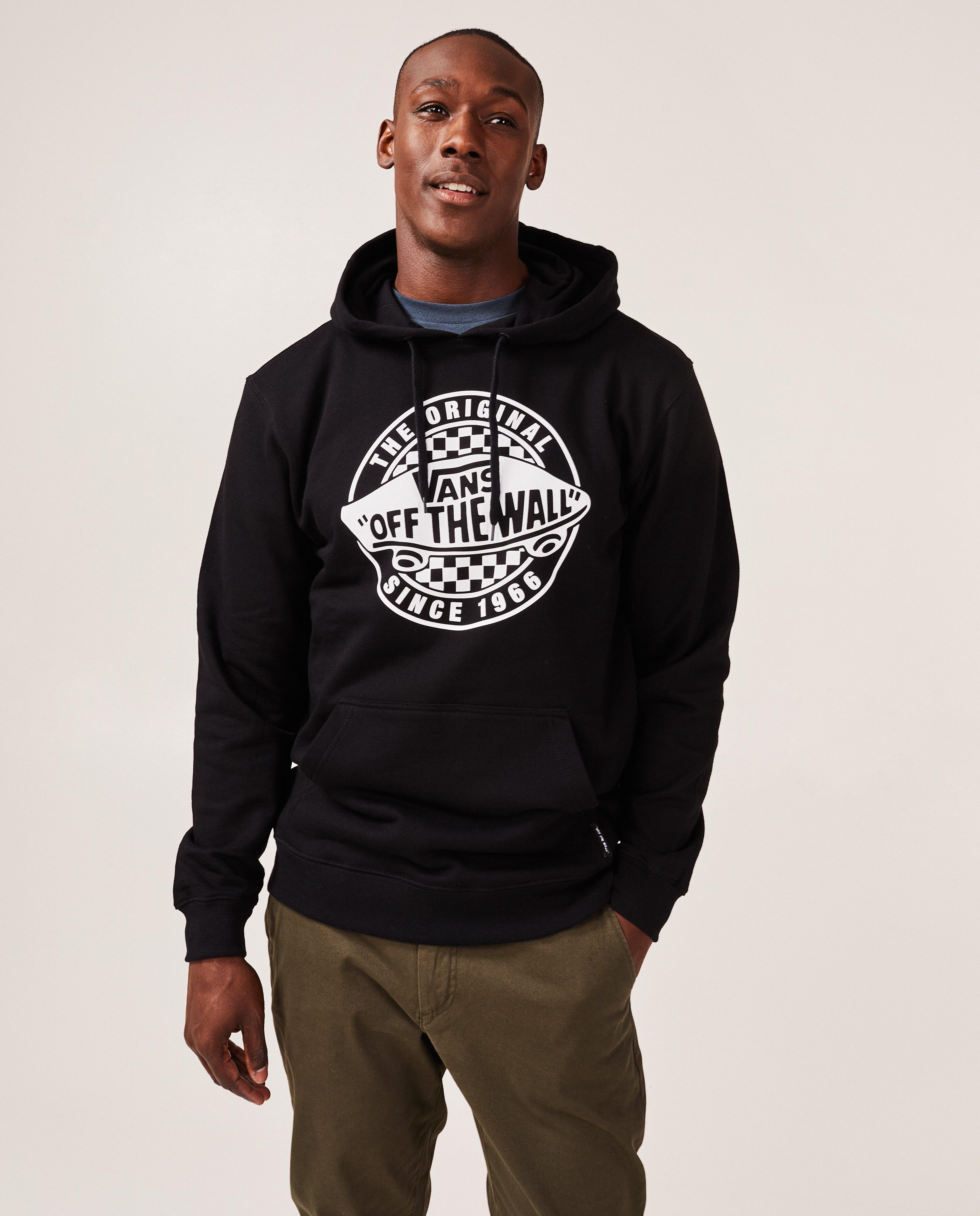 Sweats - Hoodie noir à imprimé