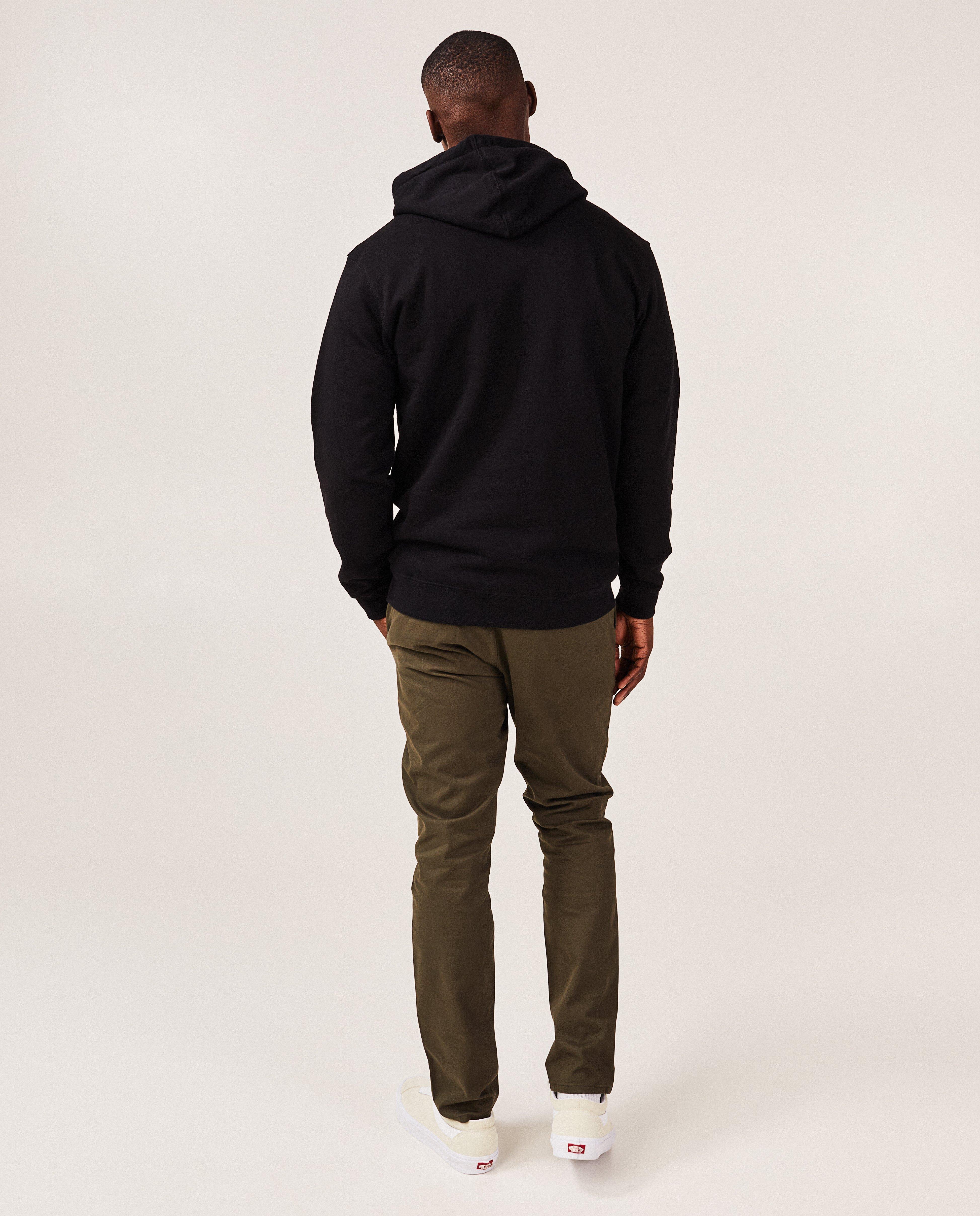 Sweats - Hoodie noir à imprimé