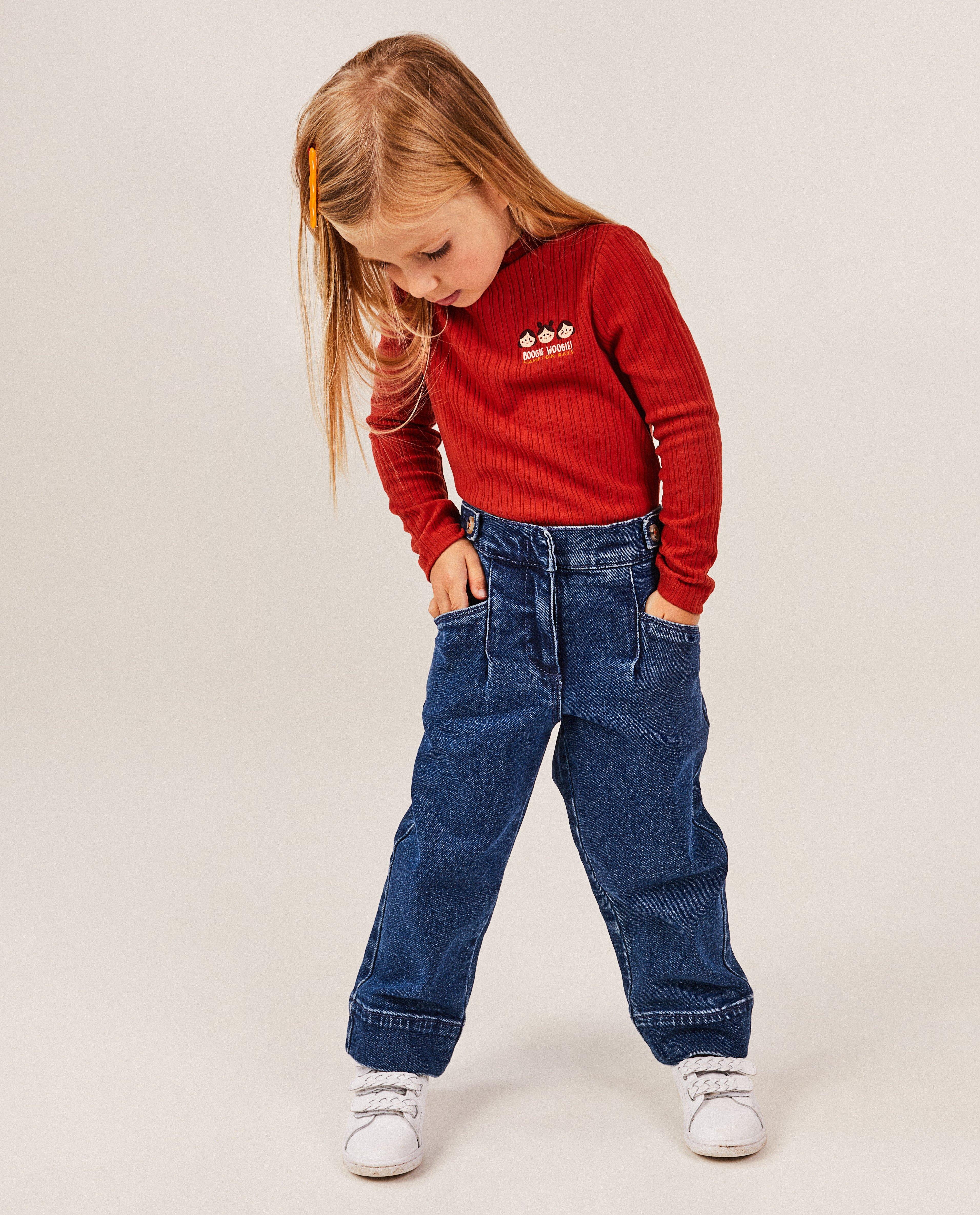 Jeans - Blauwe jeans, straight fit