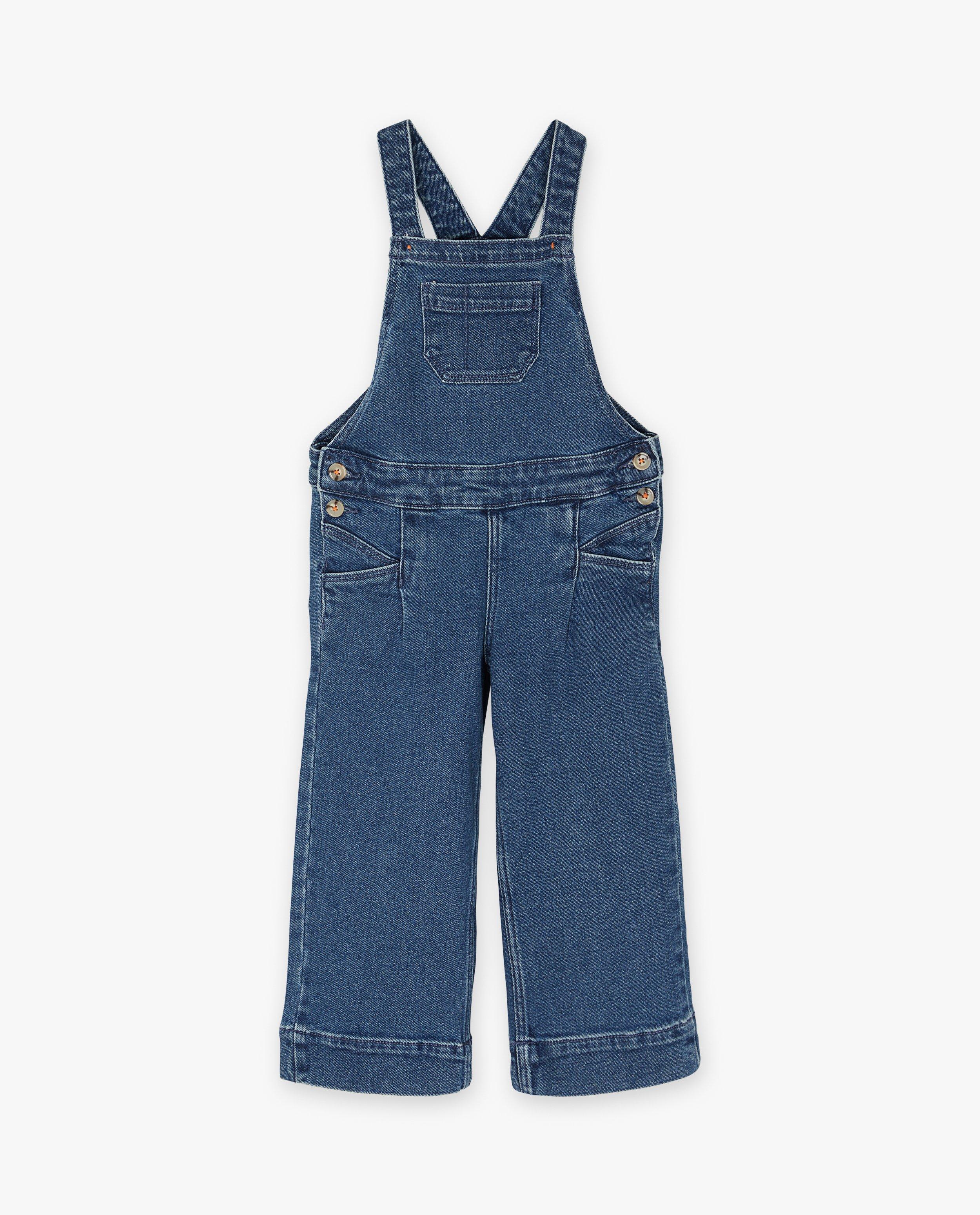 Jumpsuit - Blauwe jeanssalopette
