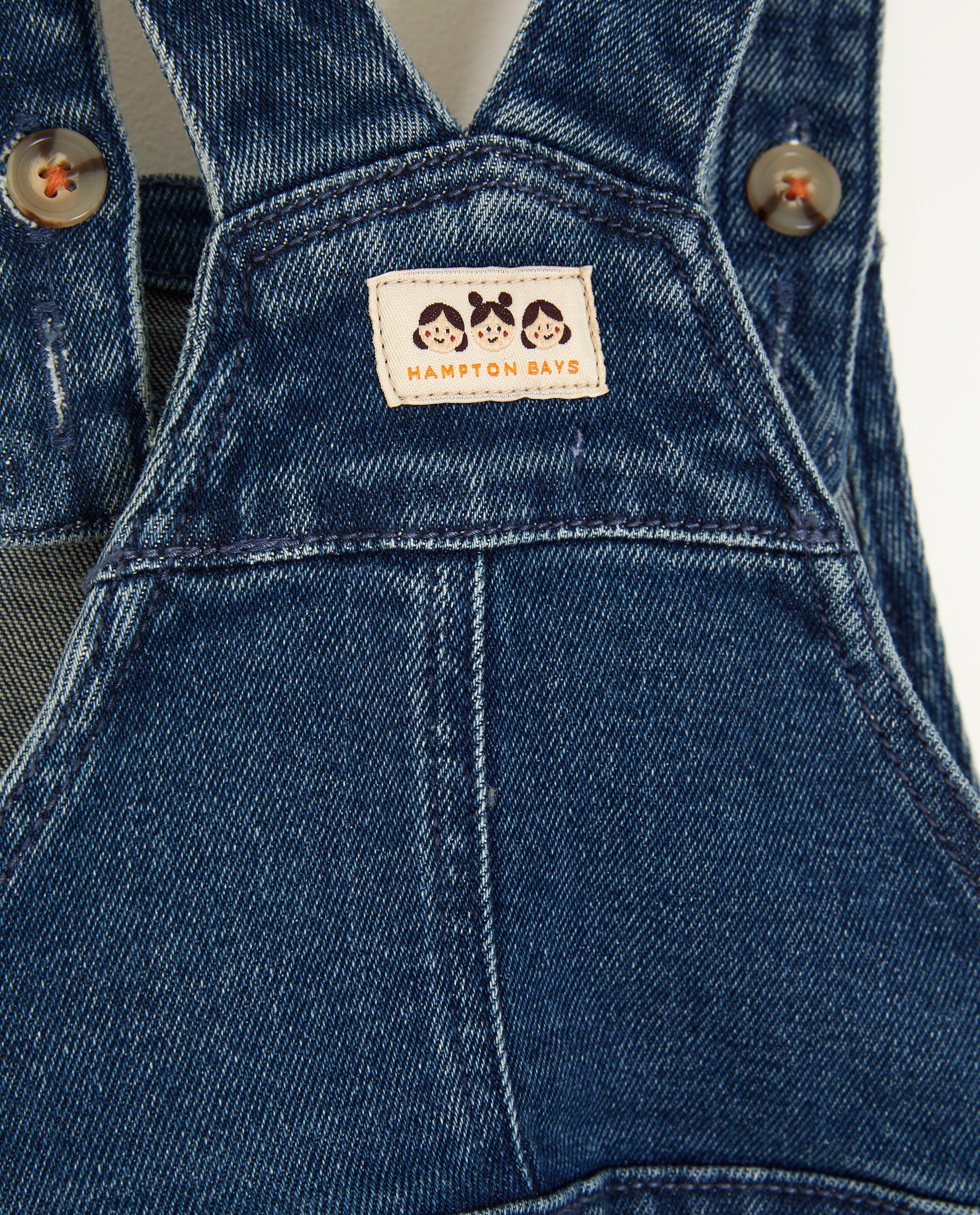 Combinaisons - Salopette bleue en jeans