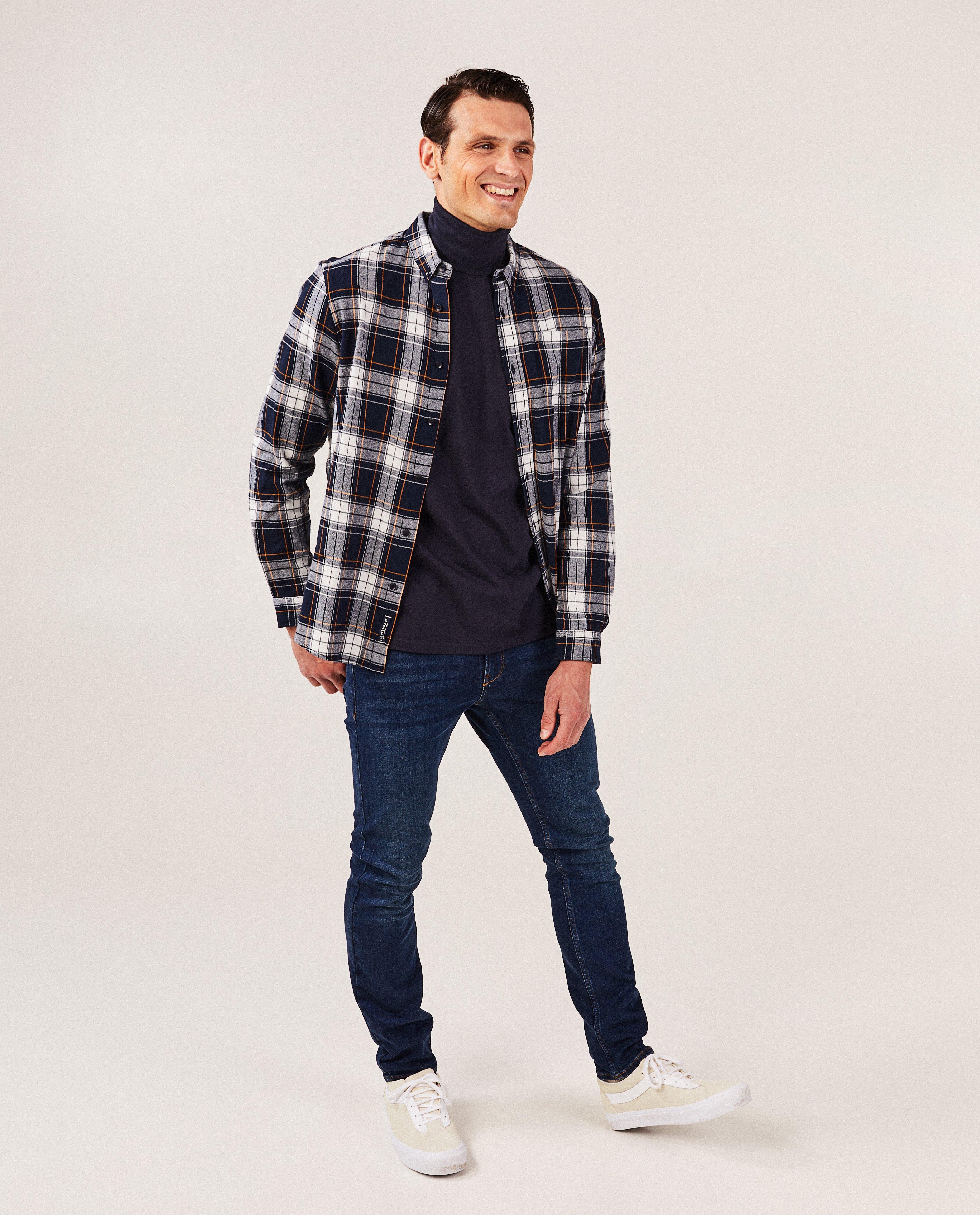 Chemise en flanelle, regular fit - null - Quarterback