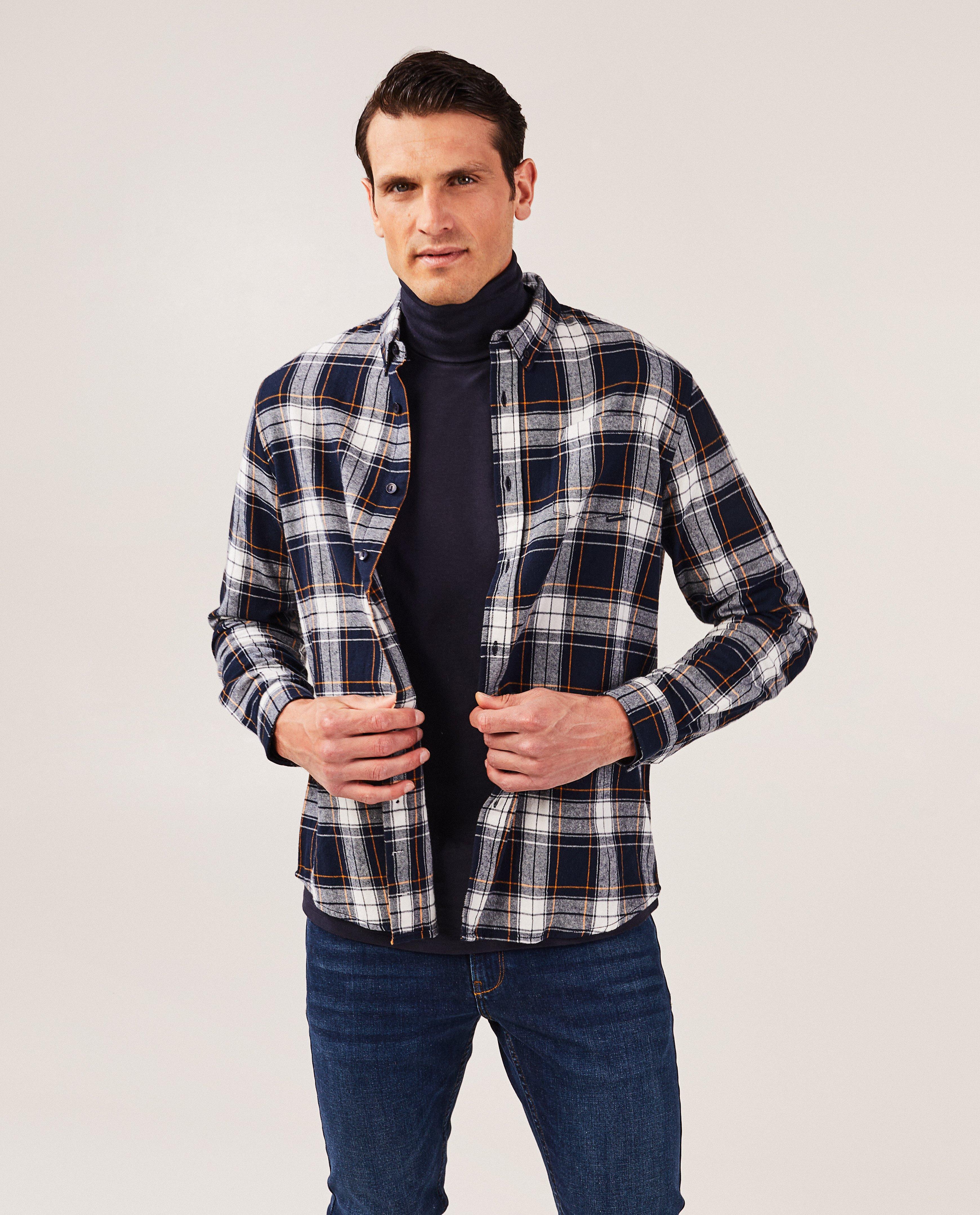 Chemises - Chemise en flanelle, regular fit