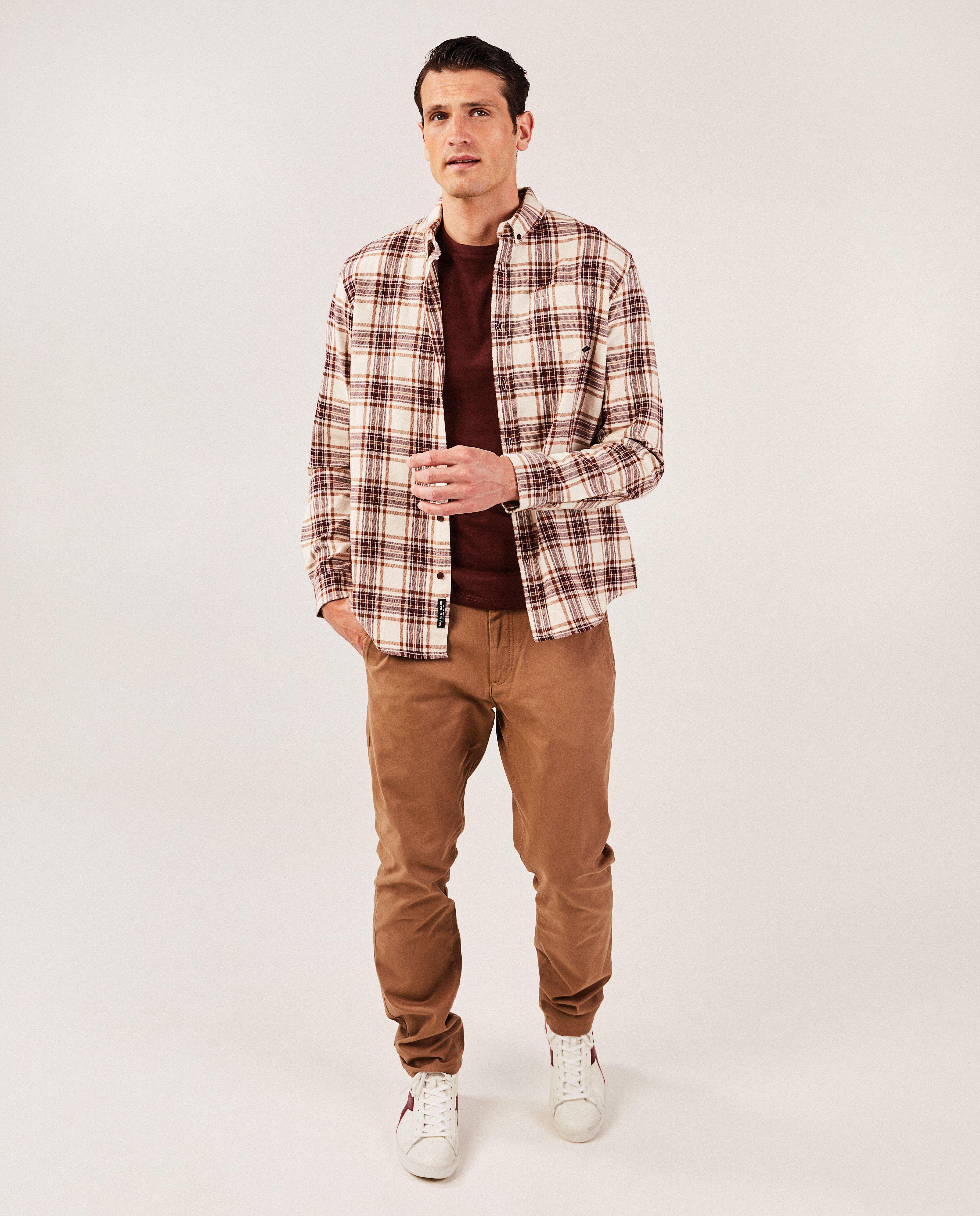 Chemise en flanelle, regular fit - null - Quarterback