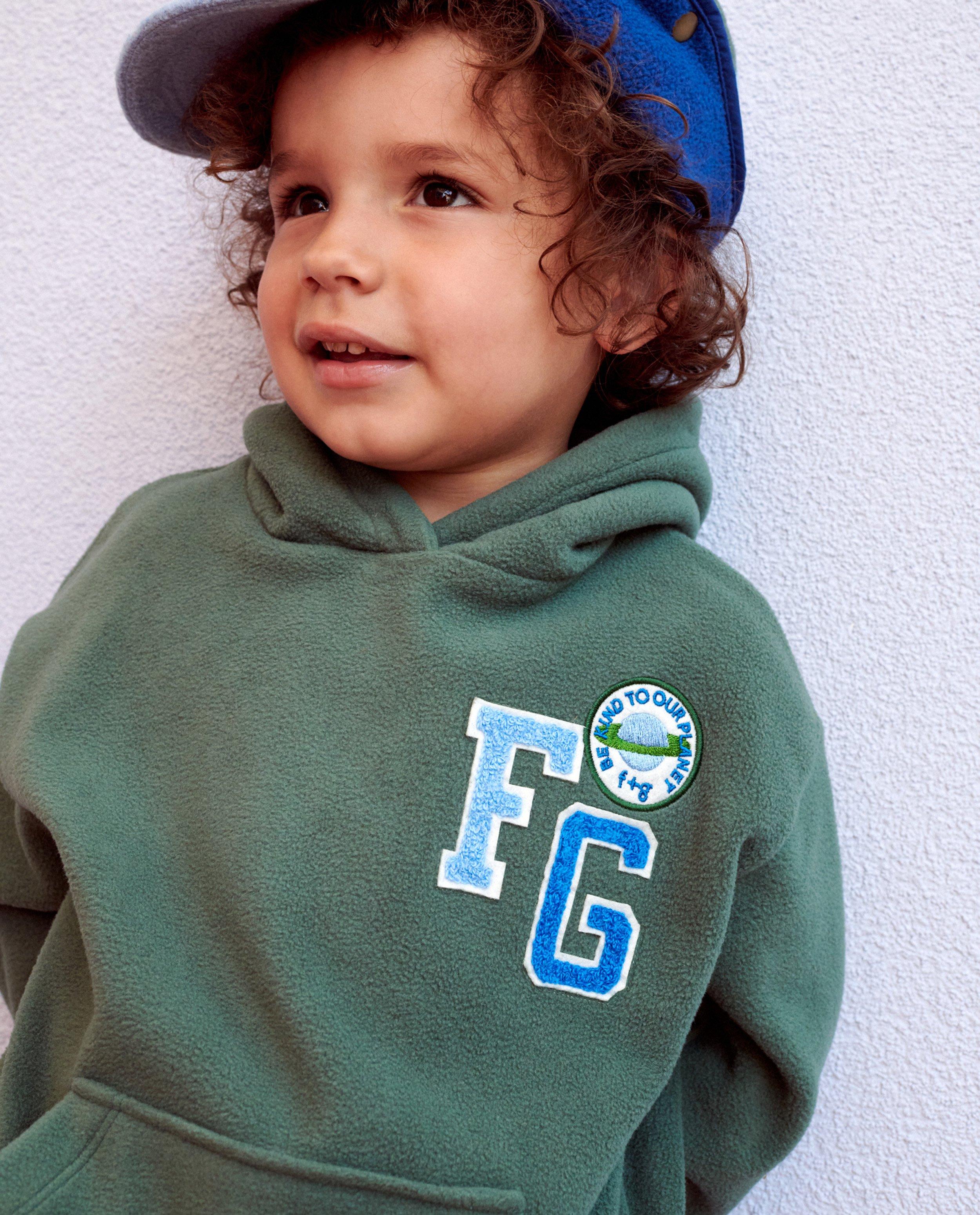 Sweats - Sweat à capuche en laine polaire