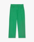 Jeans - Groene jeans, straight fit