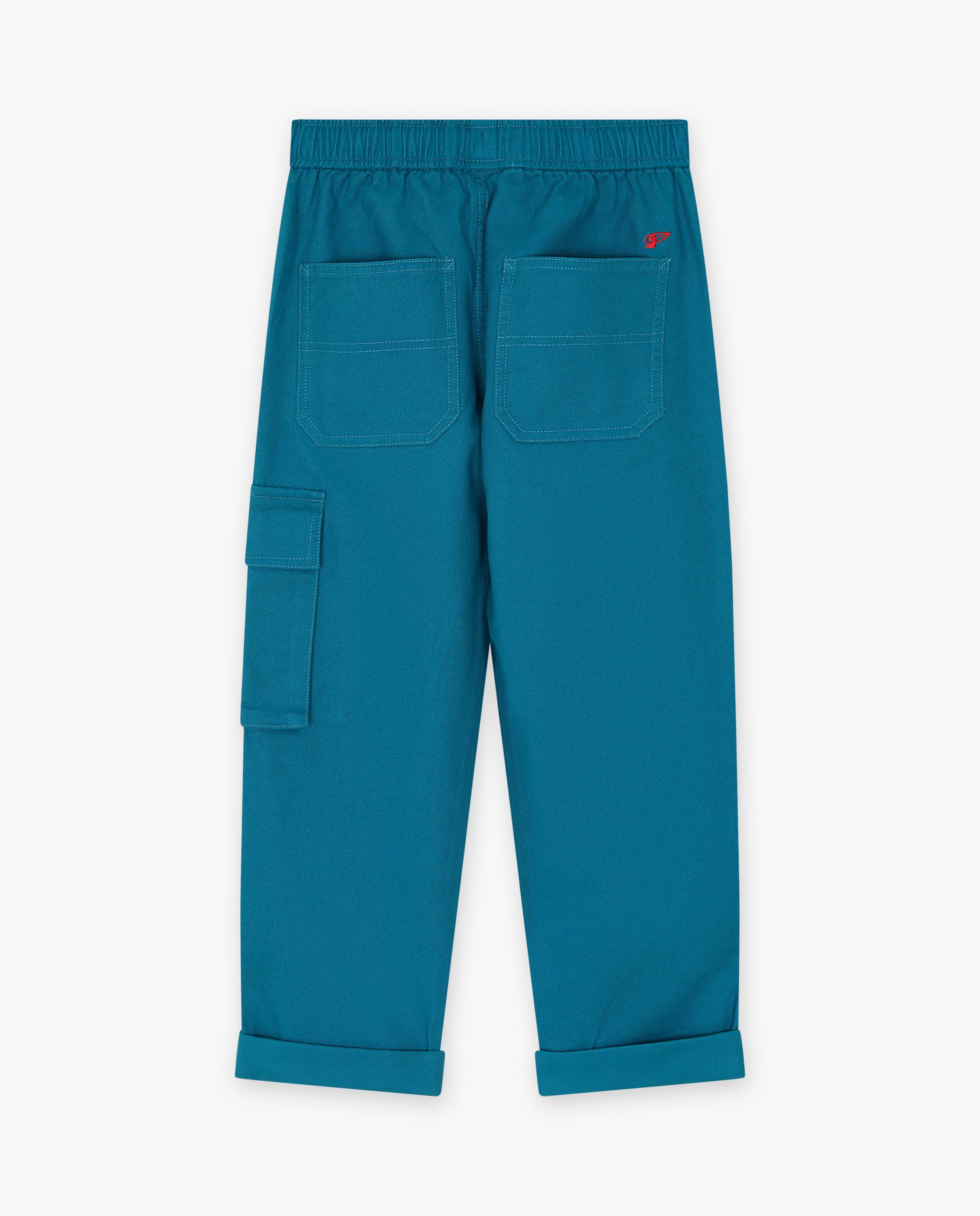 Jeans - Pantalon bleu, coupe gargo
