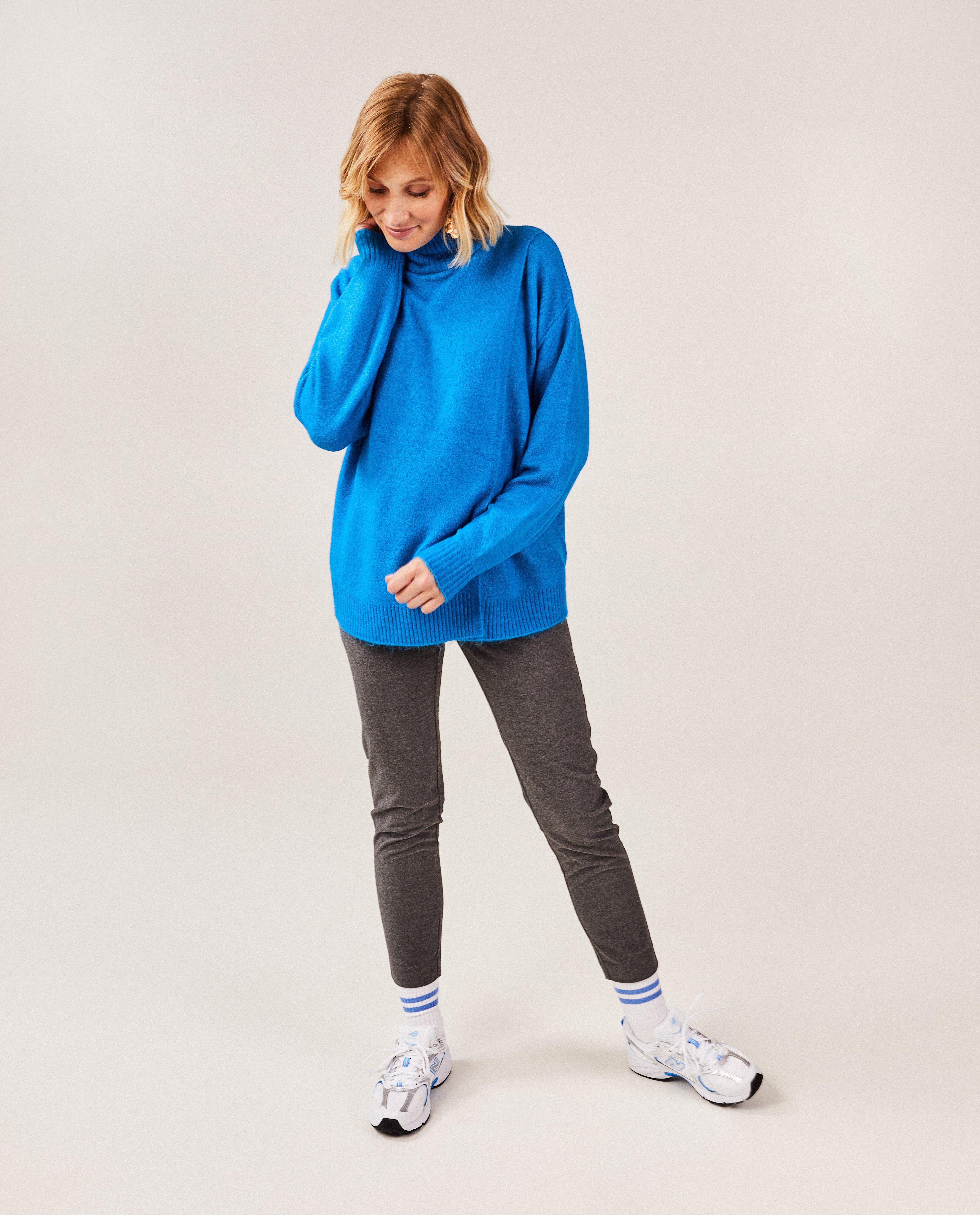 Rolkraagtrui met overslag - null - Atelier Maman