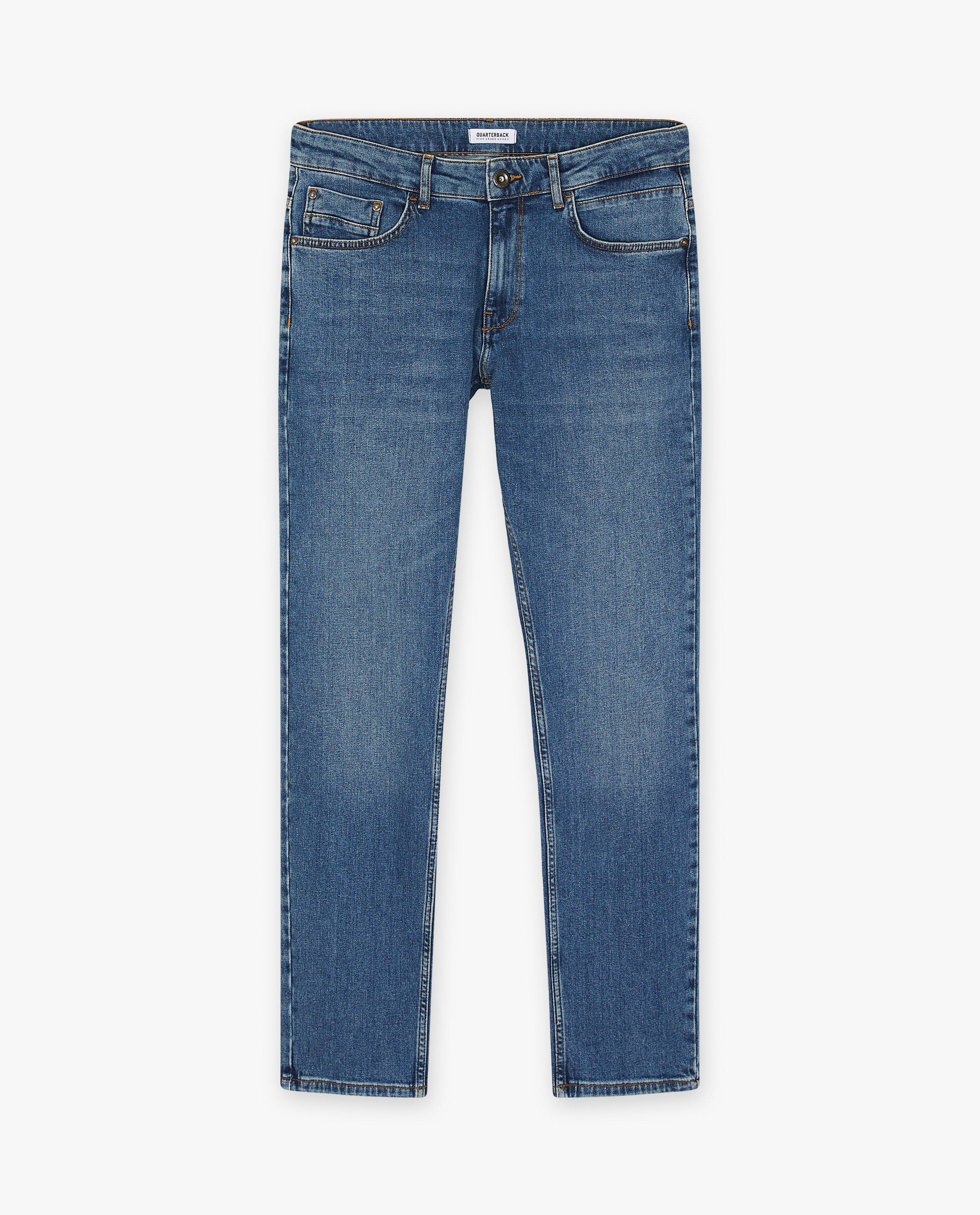 Jeans - Blauwe jeans, slim fit