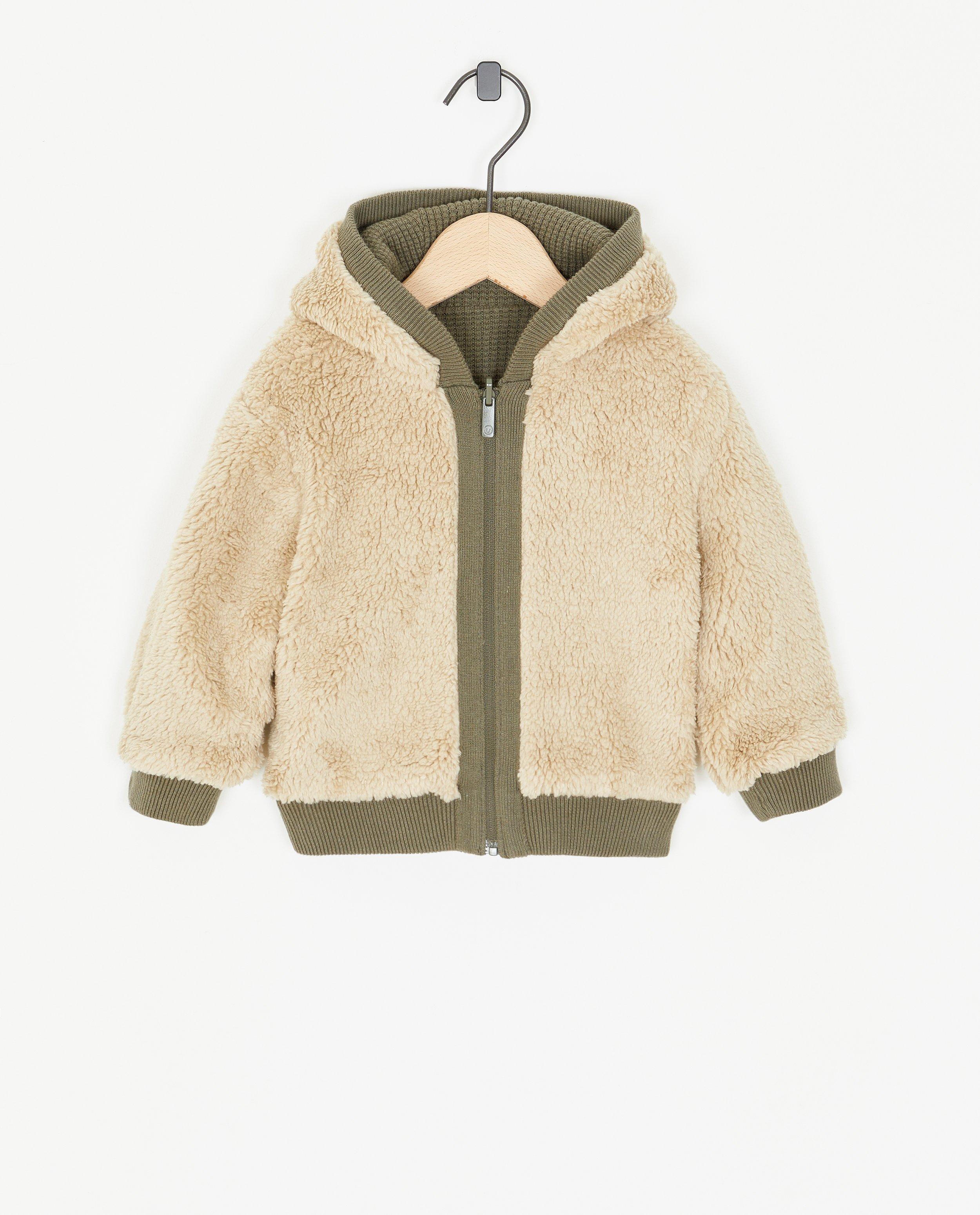 Teddys - Veste réversible, peluche