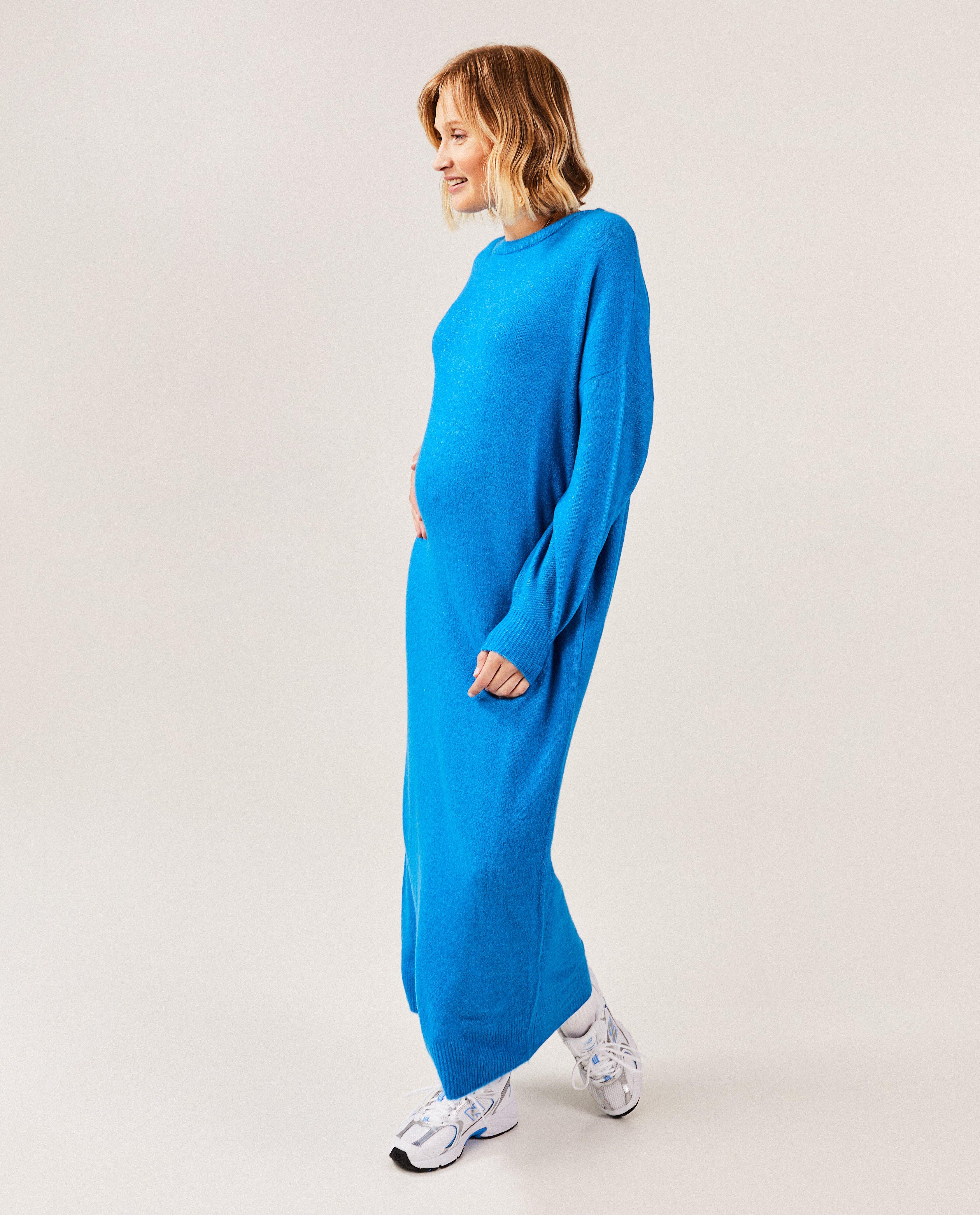 Longue robe tricotée - null - Atelier Maman