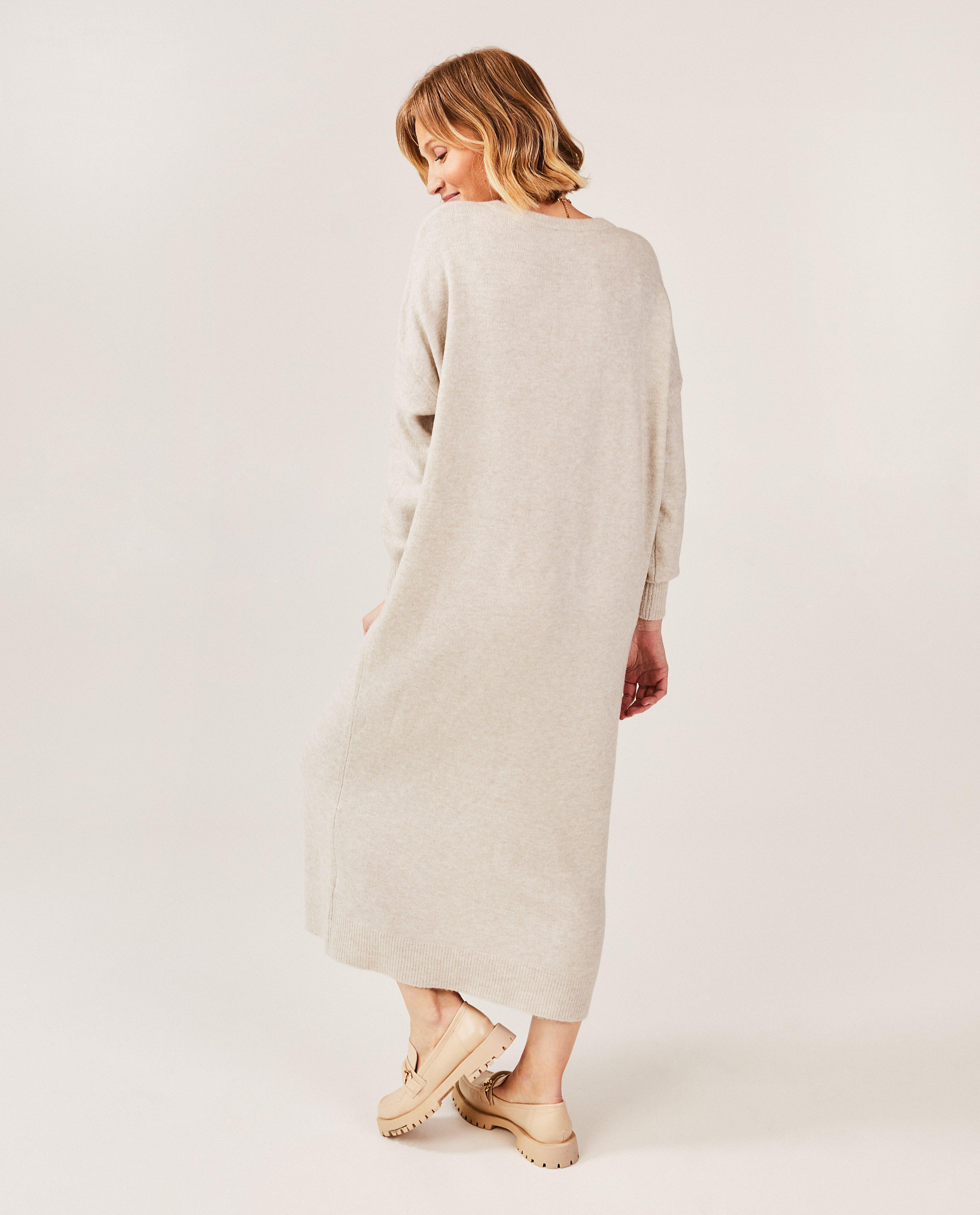 Robes - Longue robe tricotée
