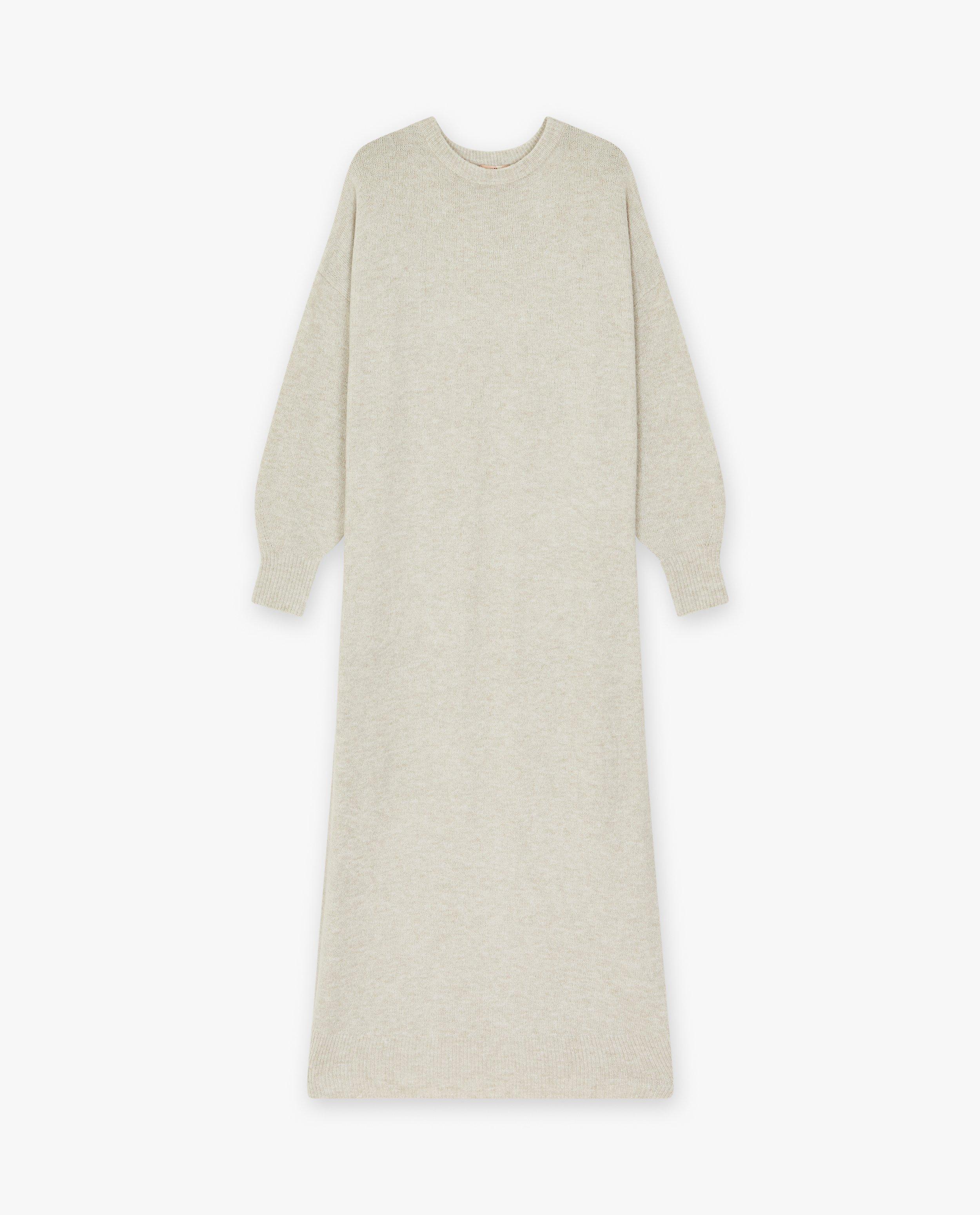 Robes - Longue robe tricotée