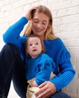 Blauwe trui met franjes - null - Cuddles and Smiles