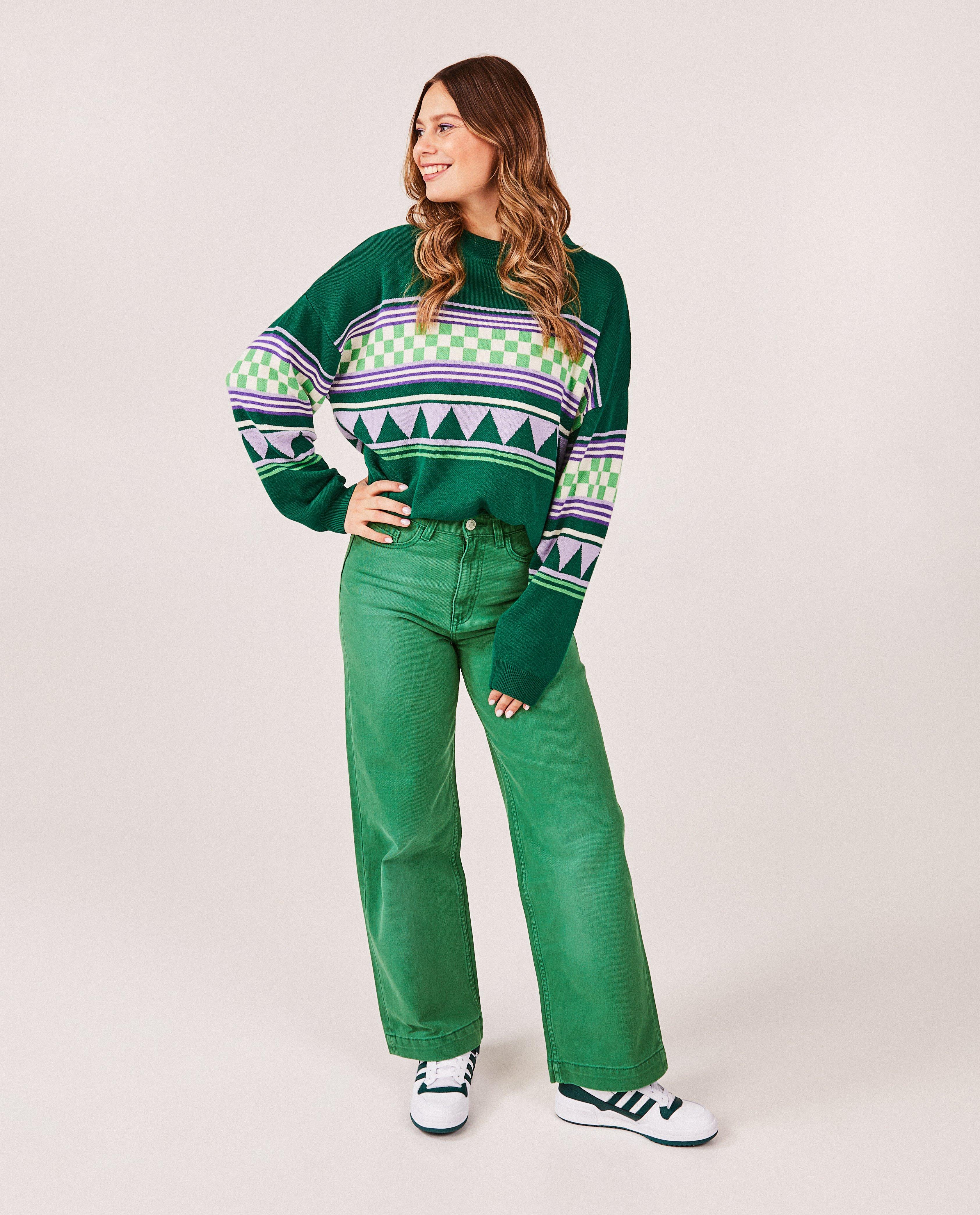 Pull à motif géométrique - null - Maude Van der Vorst