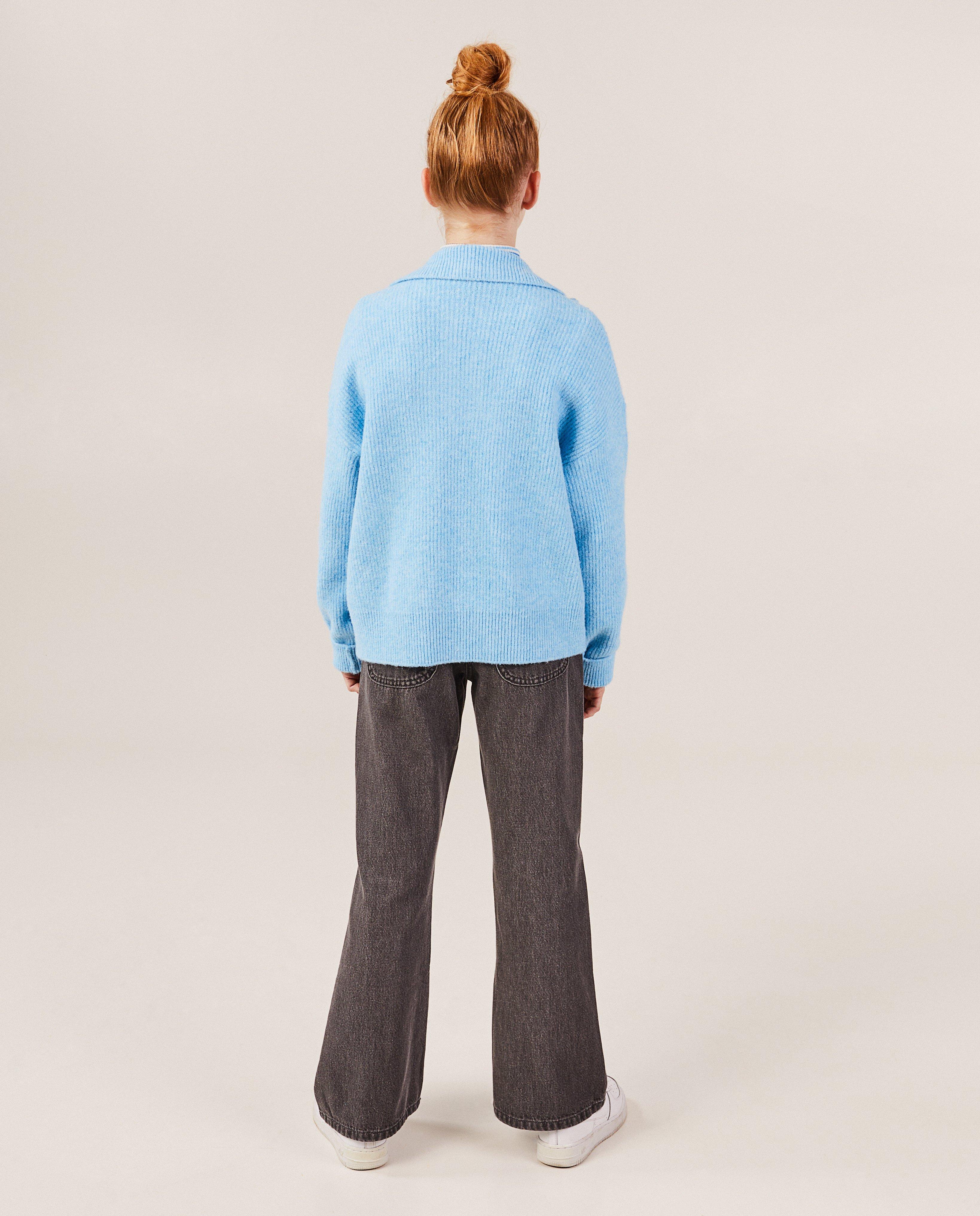 Pulls - Pull tricoté avec une courte fermeture à glissière