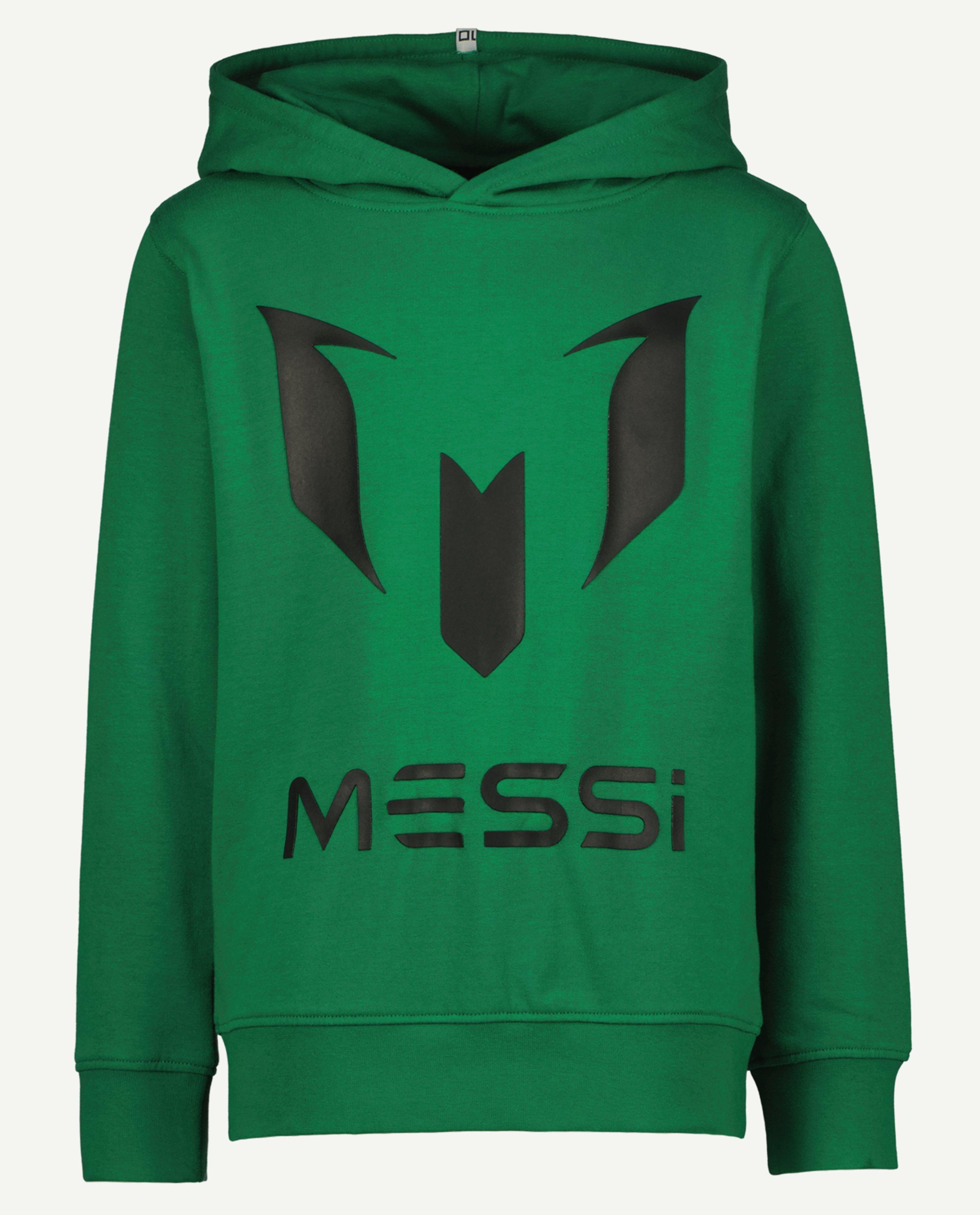 Sweaters - Groene hoodie met print