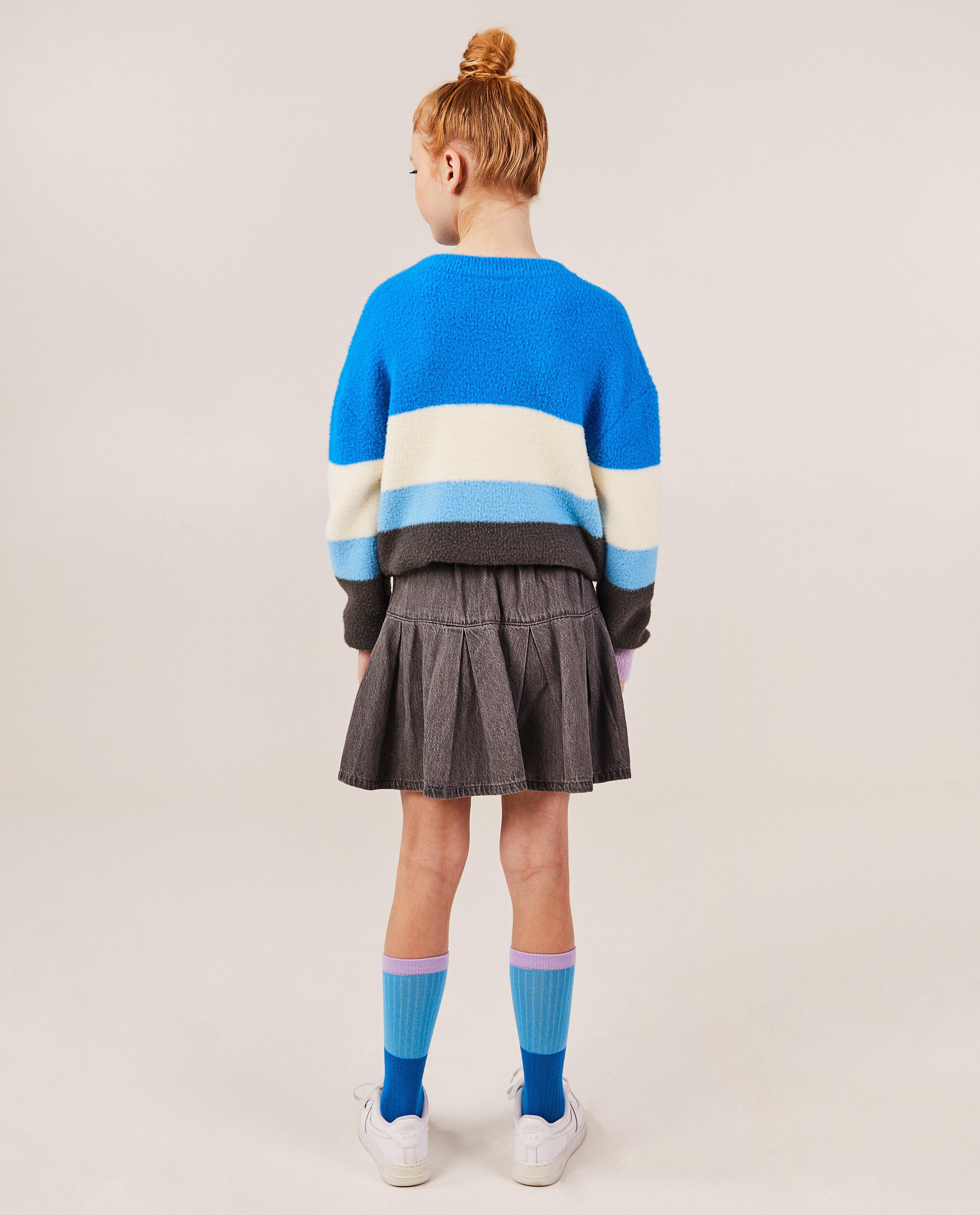 Truien - Fuzzy trui met strepen