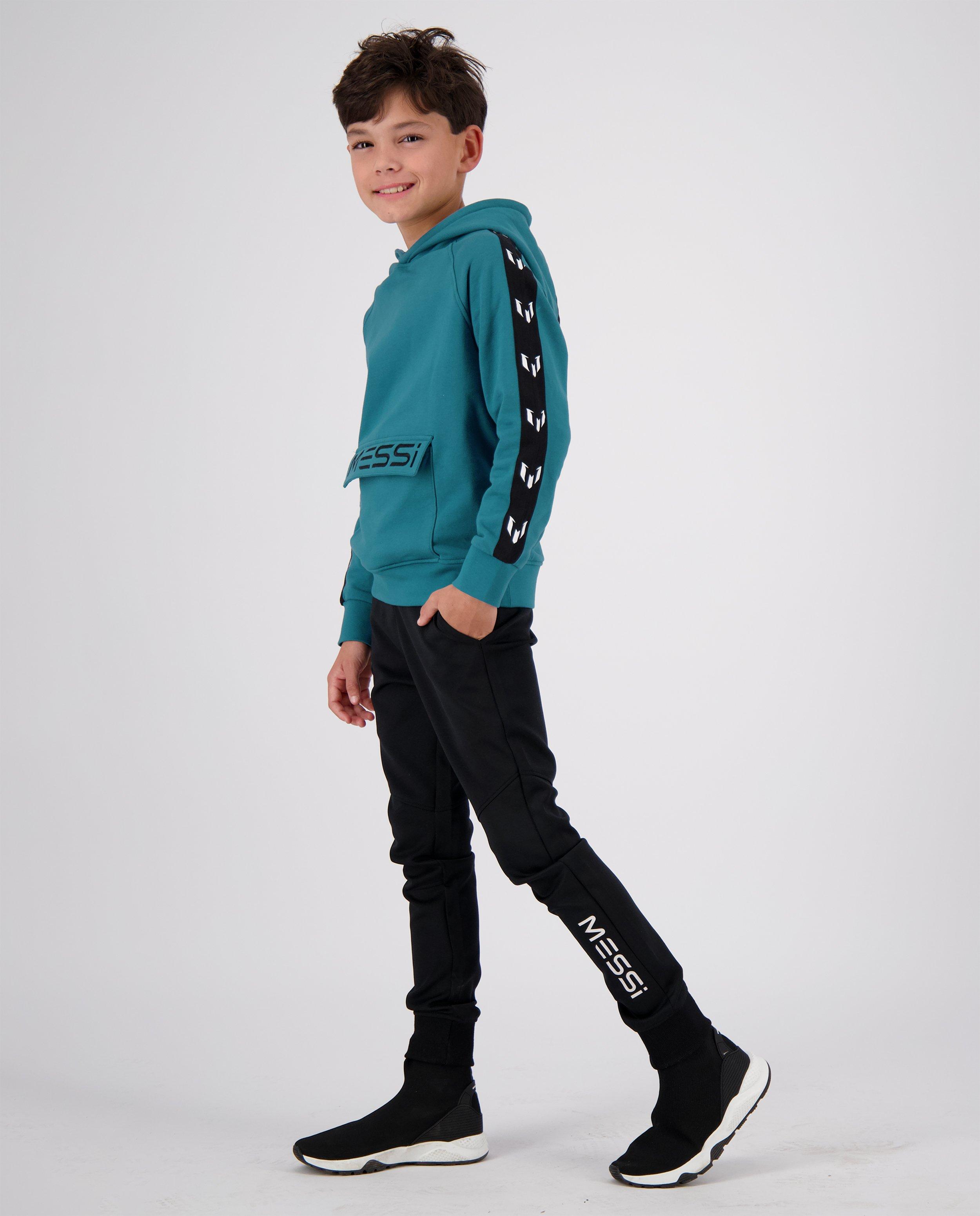 Pantalon de jogging noir à inscription - null - Vingino x Messi