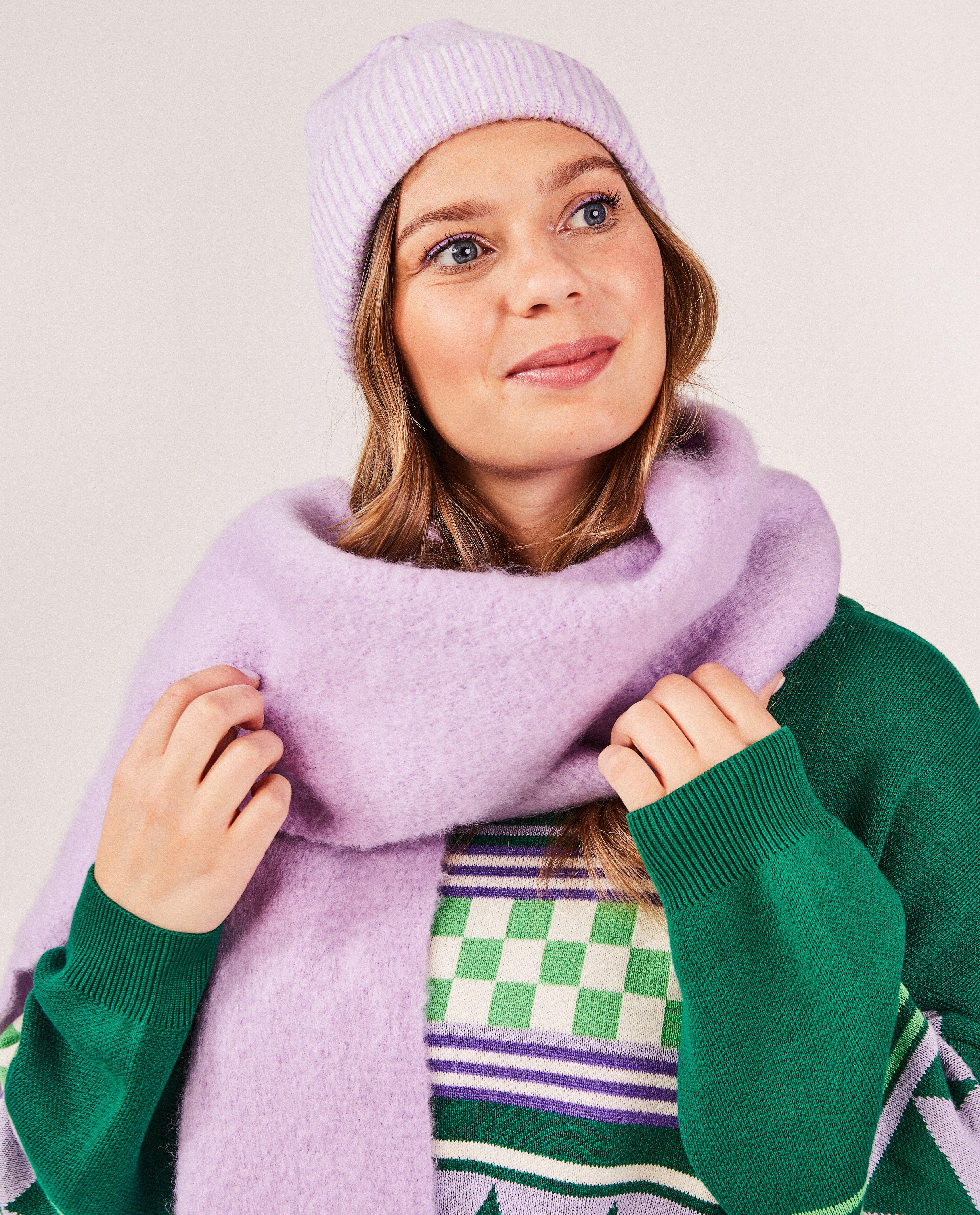 Écharpe mauve - null - Maude Van der Vorst