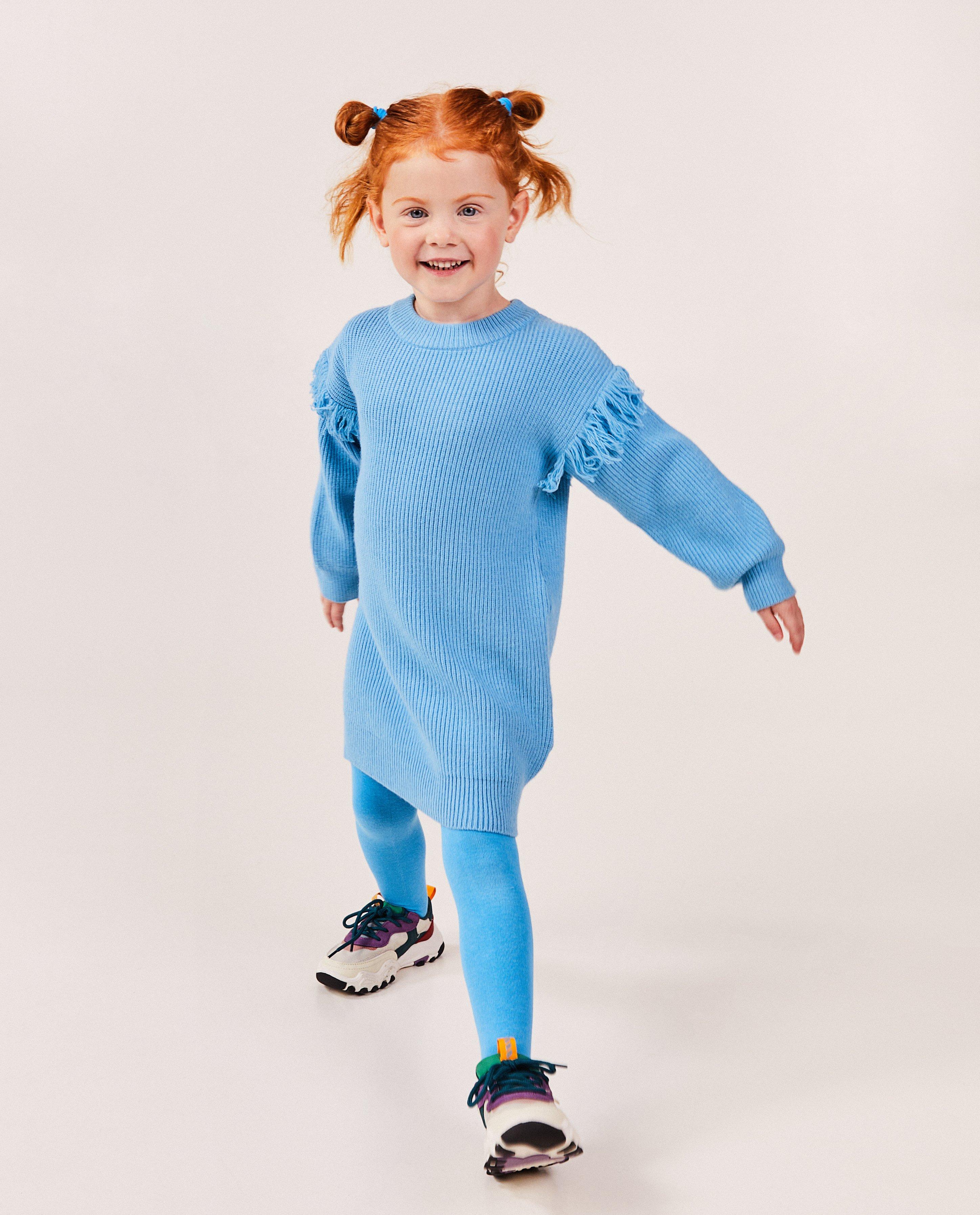 Robe en tricot avec des franges - null - Milla Star