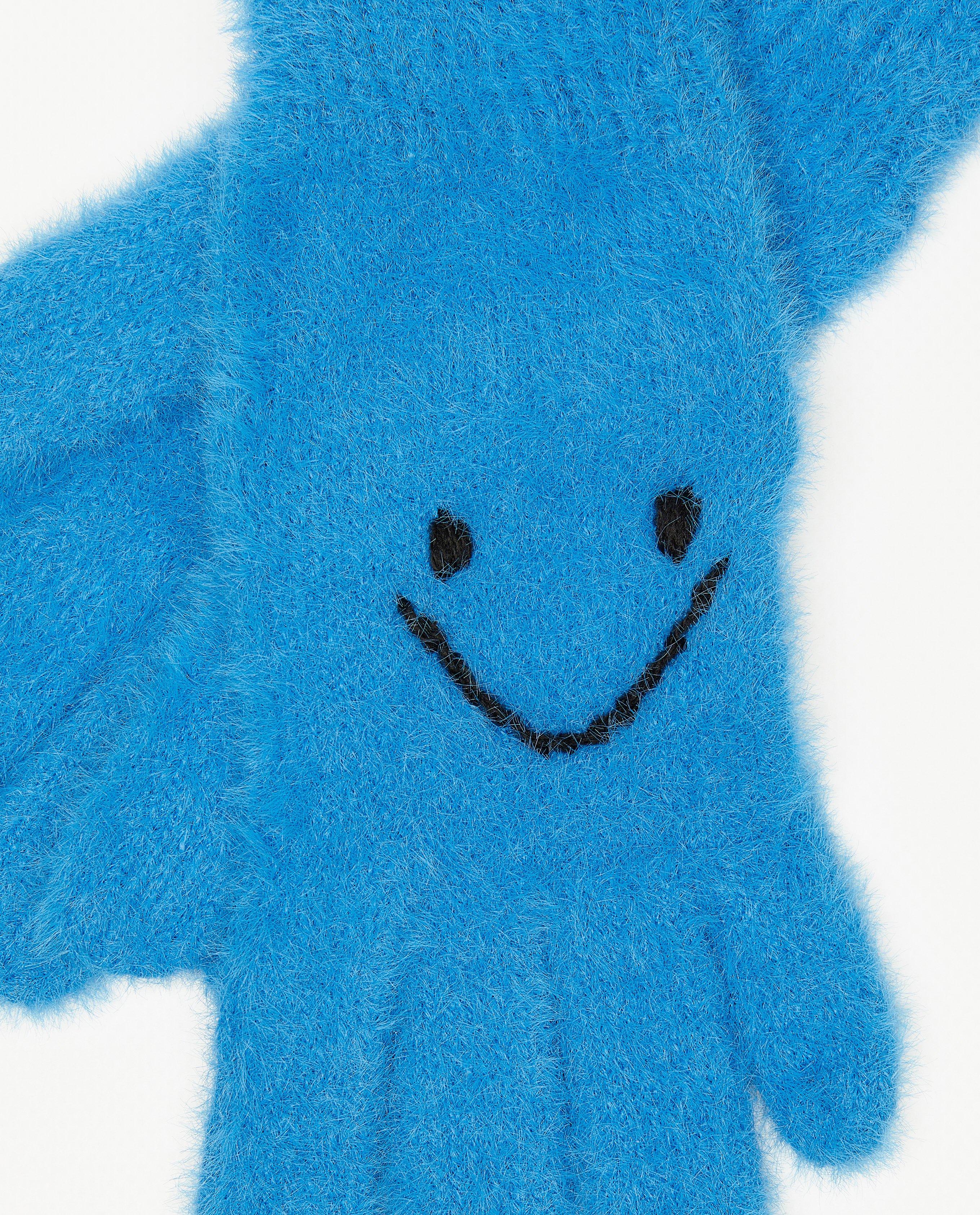 Bonneterie - Gants duveteux avec un smiley