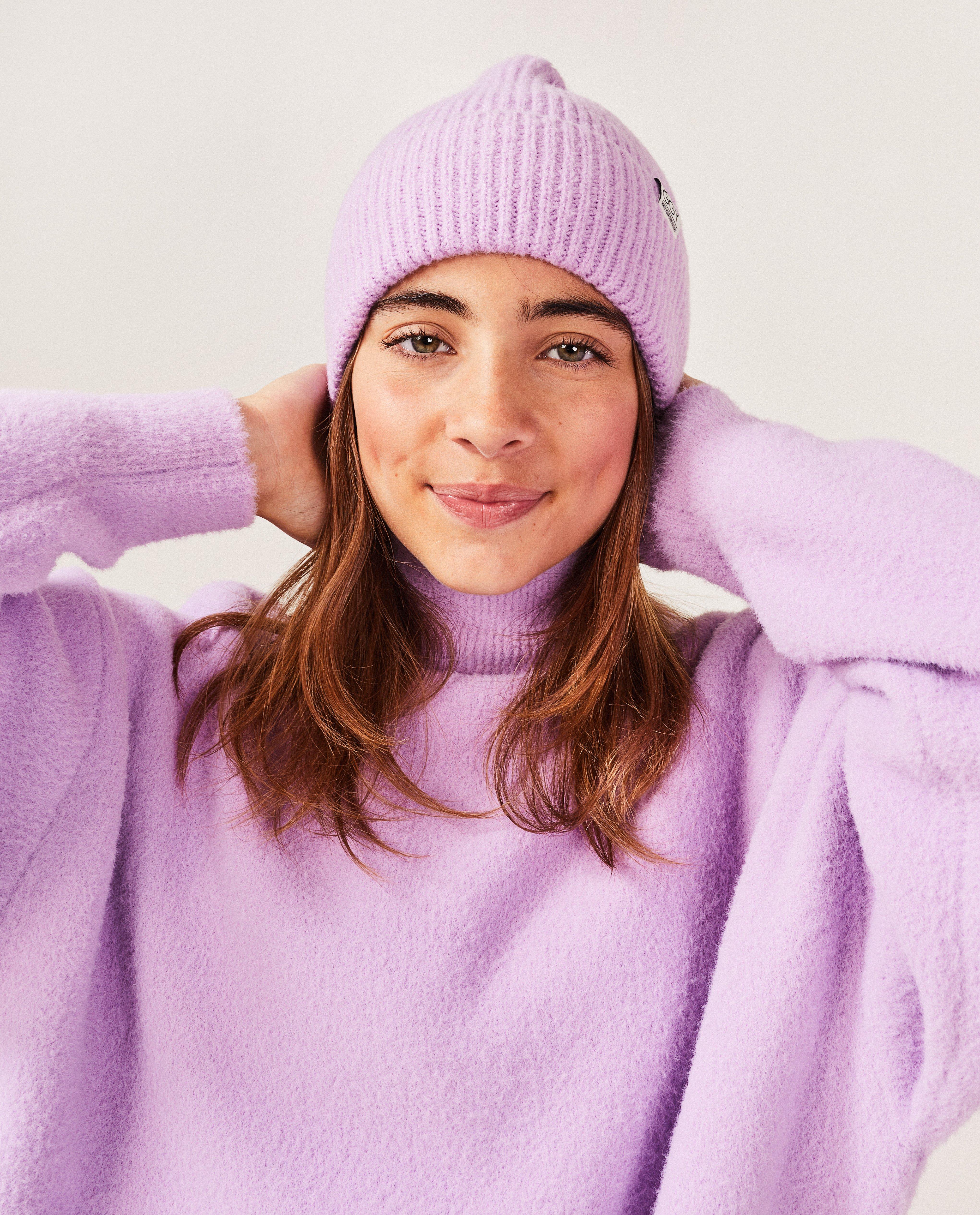 Bonnet mauve - D&eacute;tails du produit - lilas - image num&eacute;ro 1