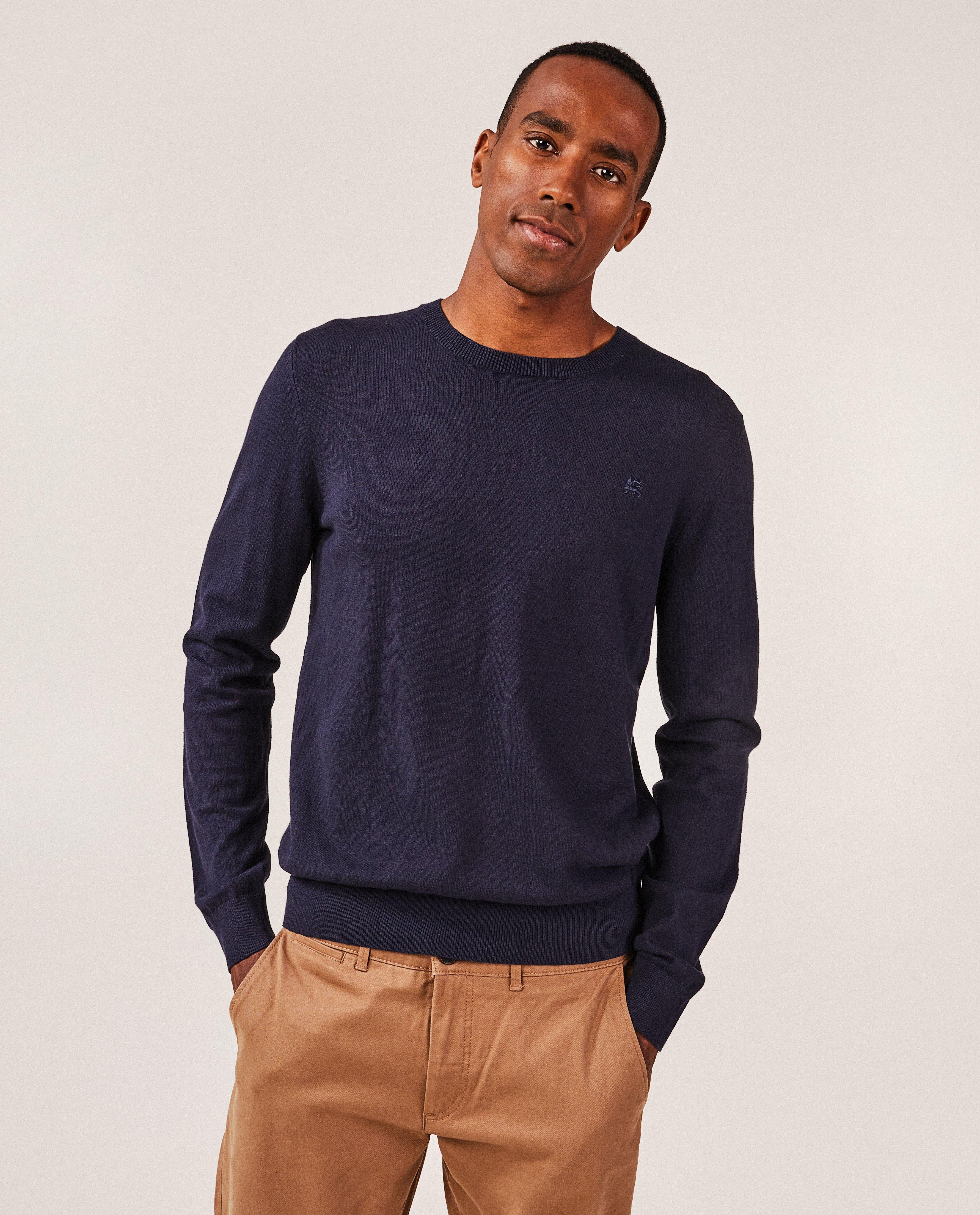 Pulls - Pull gris foncé en fin tricot