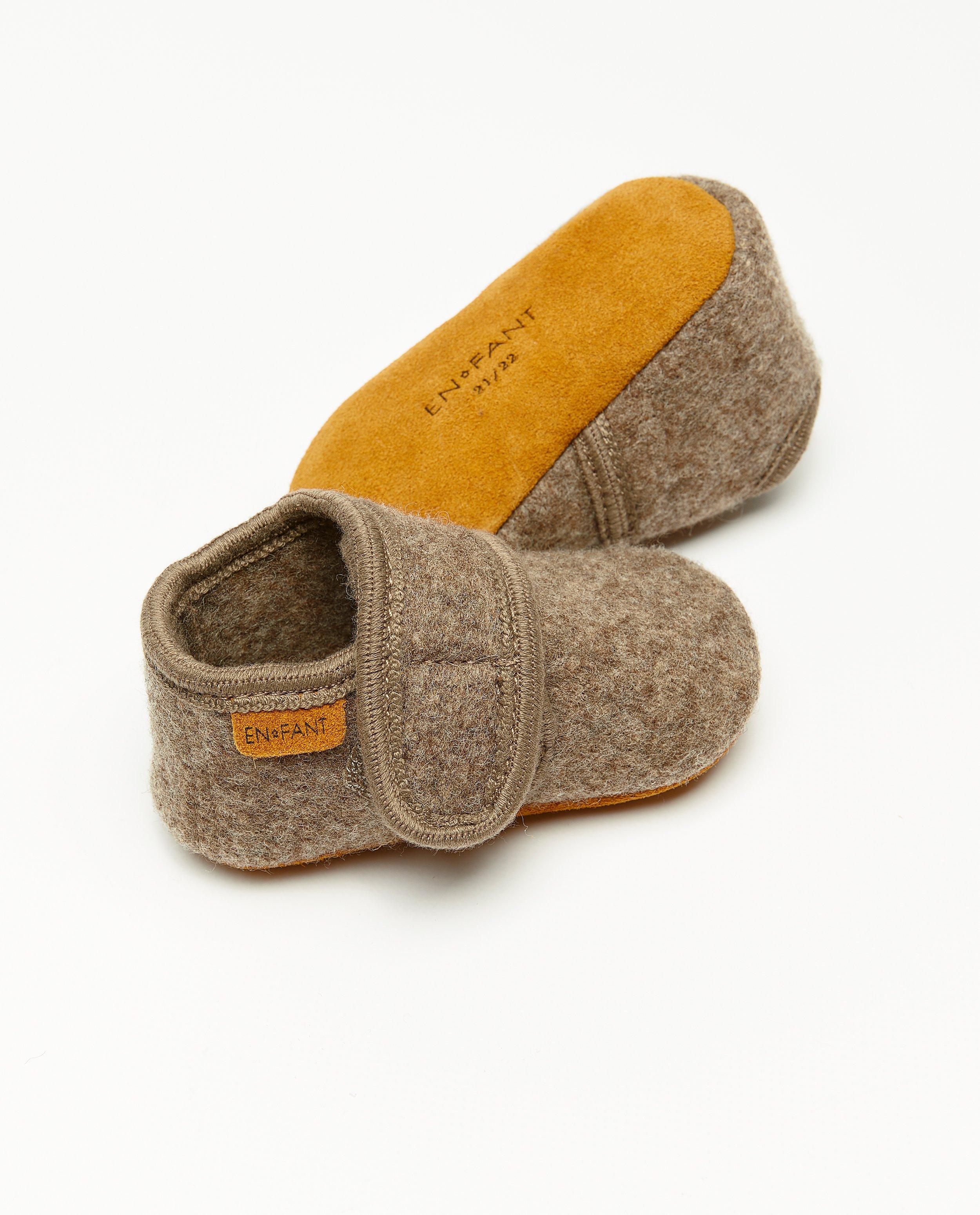 Chaussures - Pantoufles en feutrine pour bébés