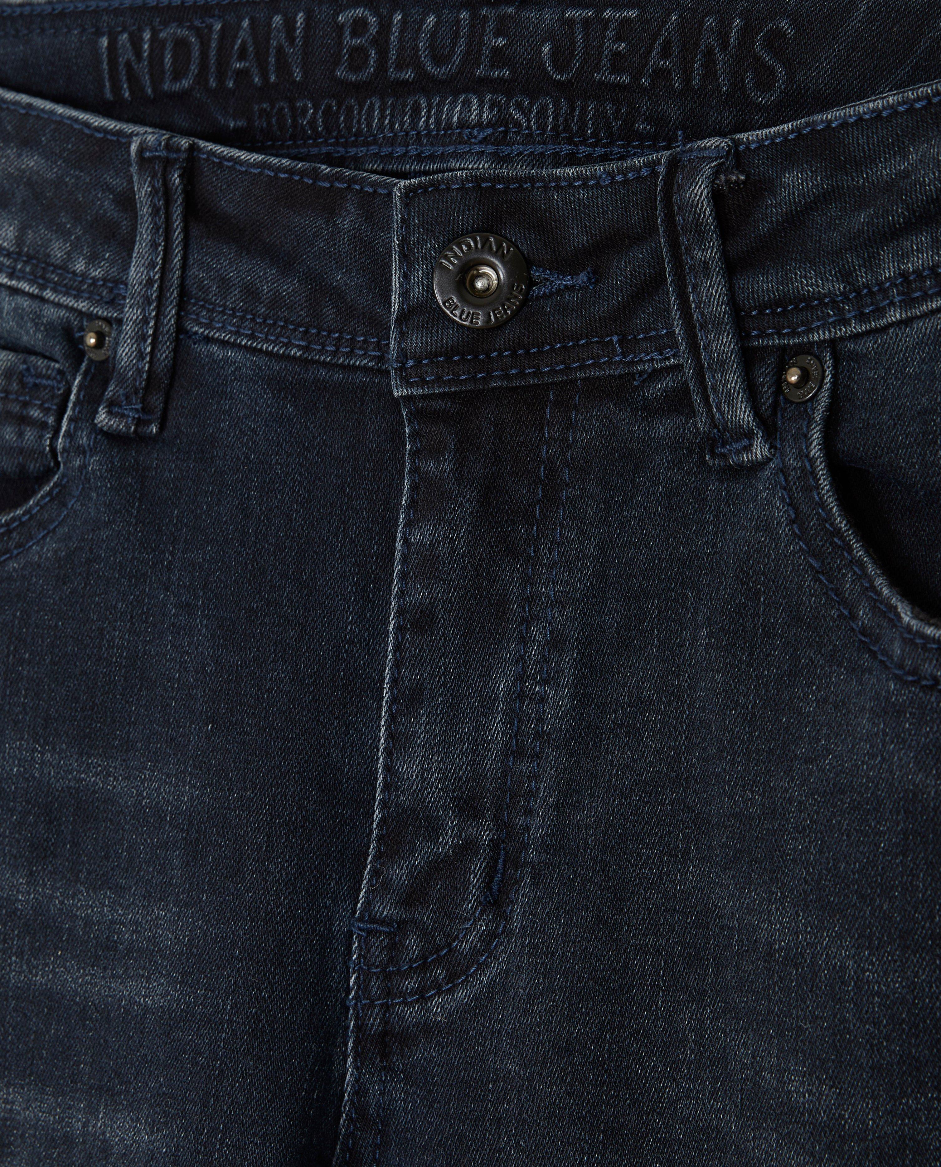 Jeans - Jeans bleu foncé, straight fit