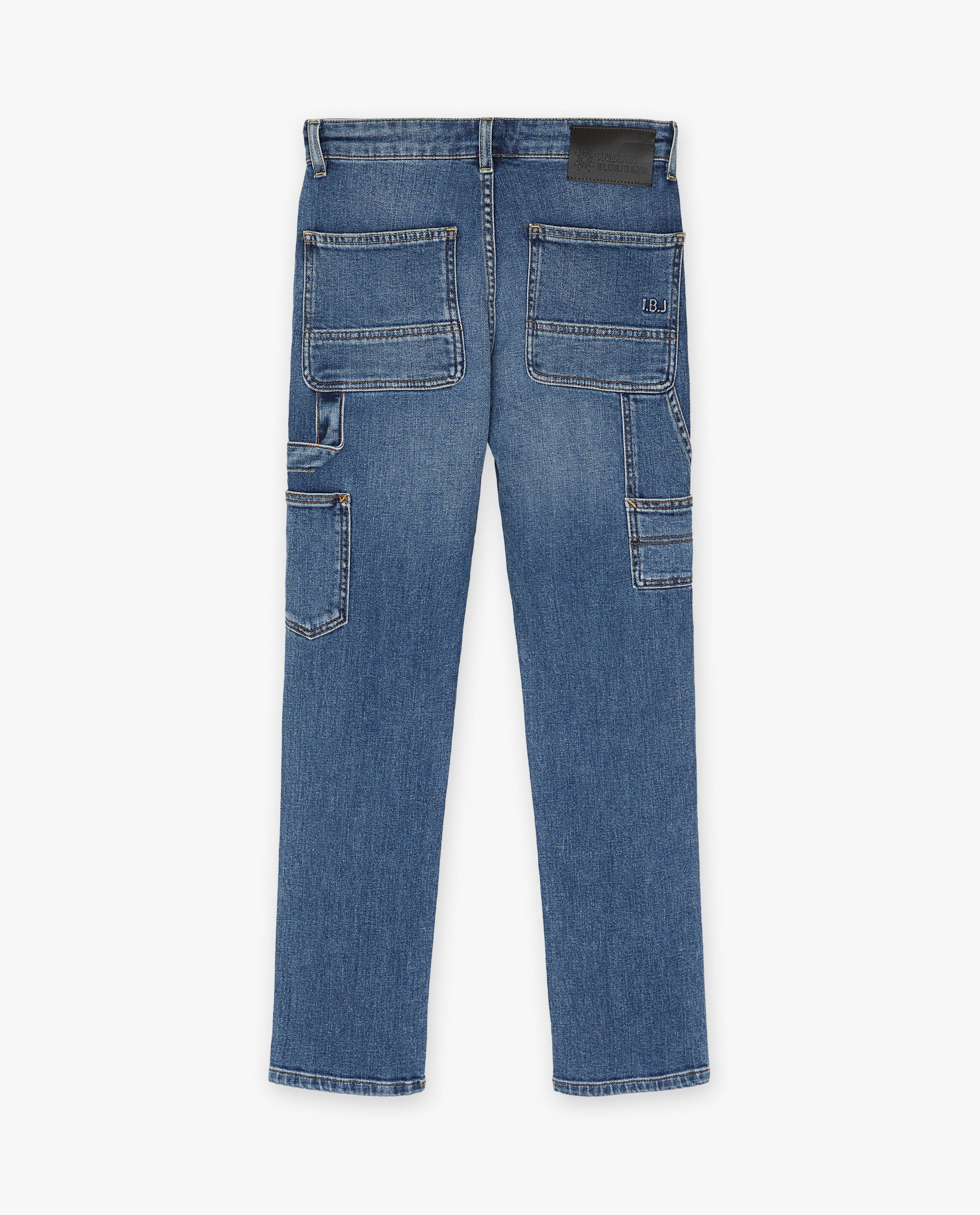 Jeans - Blauwe jeans, straight fit