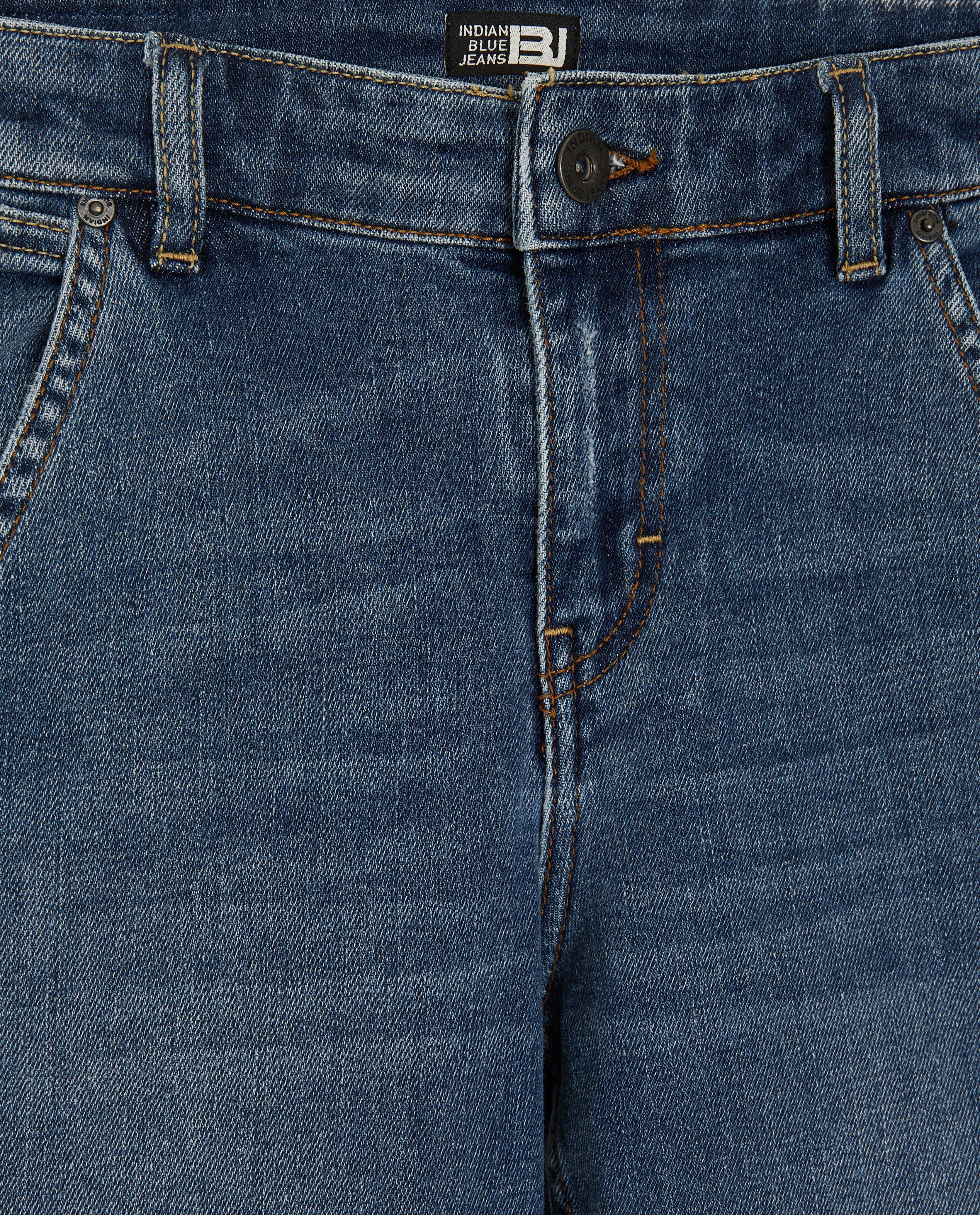 Jeans - Blauwe jeans, straight fit