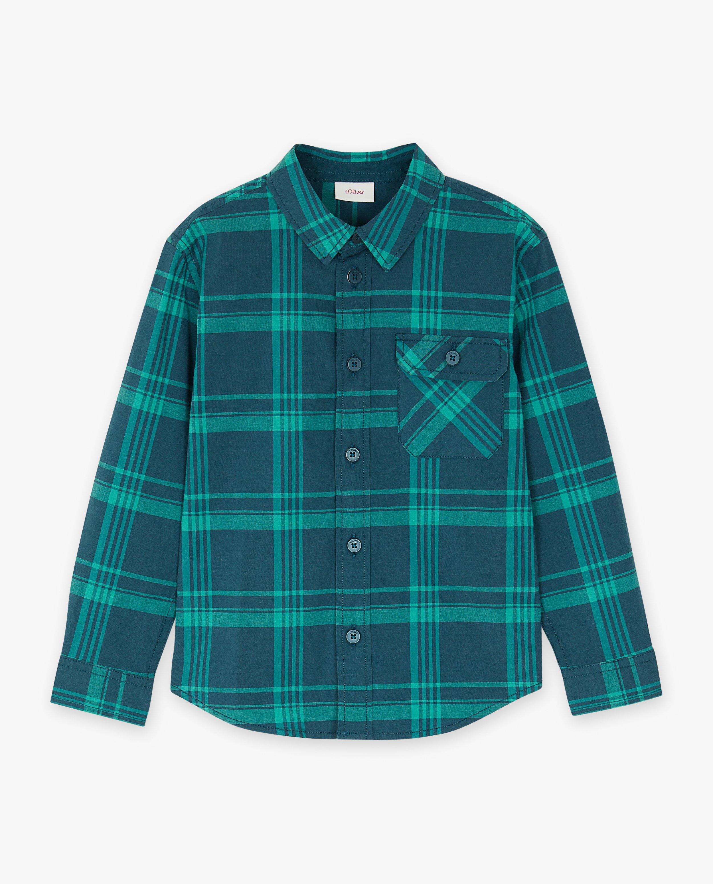 Chemise à carreaux - null - S. Oliver