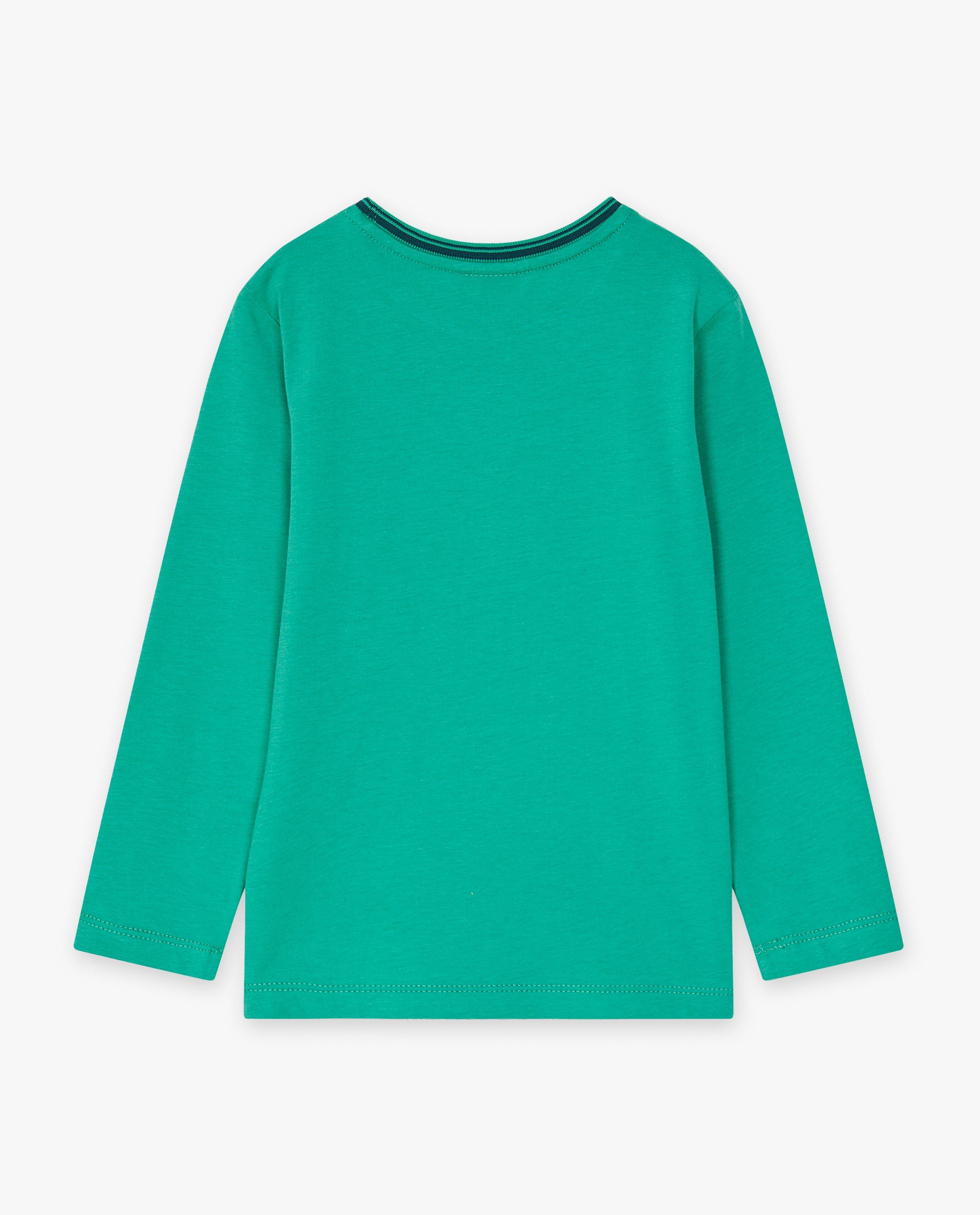 T-shirts - T-shirt vert à manches longues