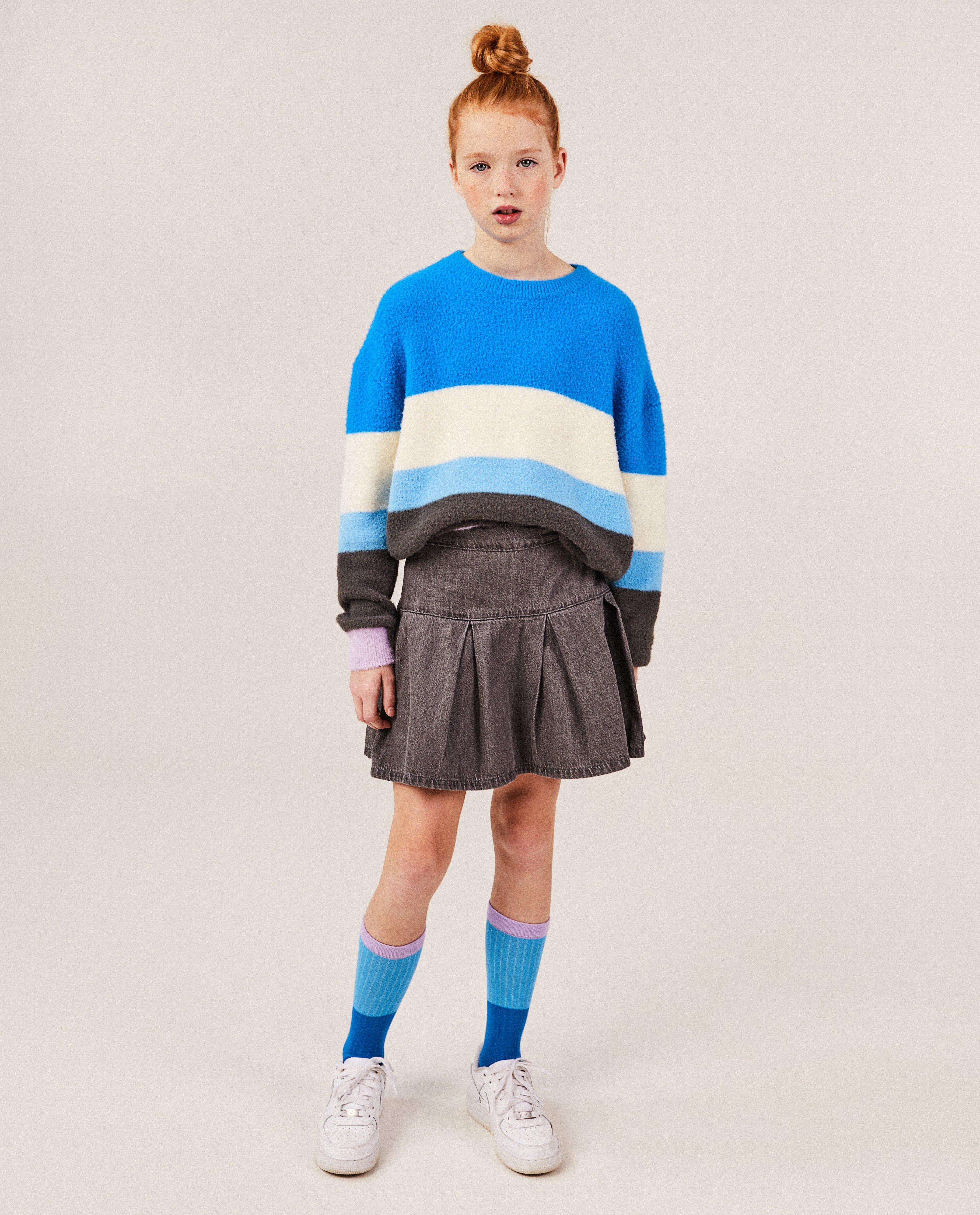 Jupe en jeans gris foncé - null - Fish & Chips