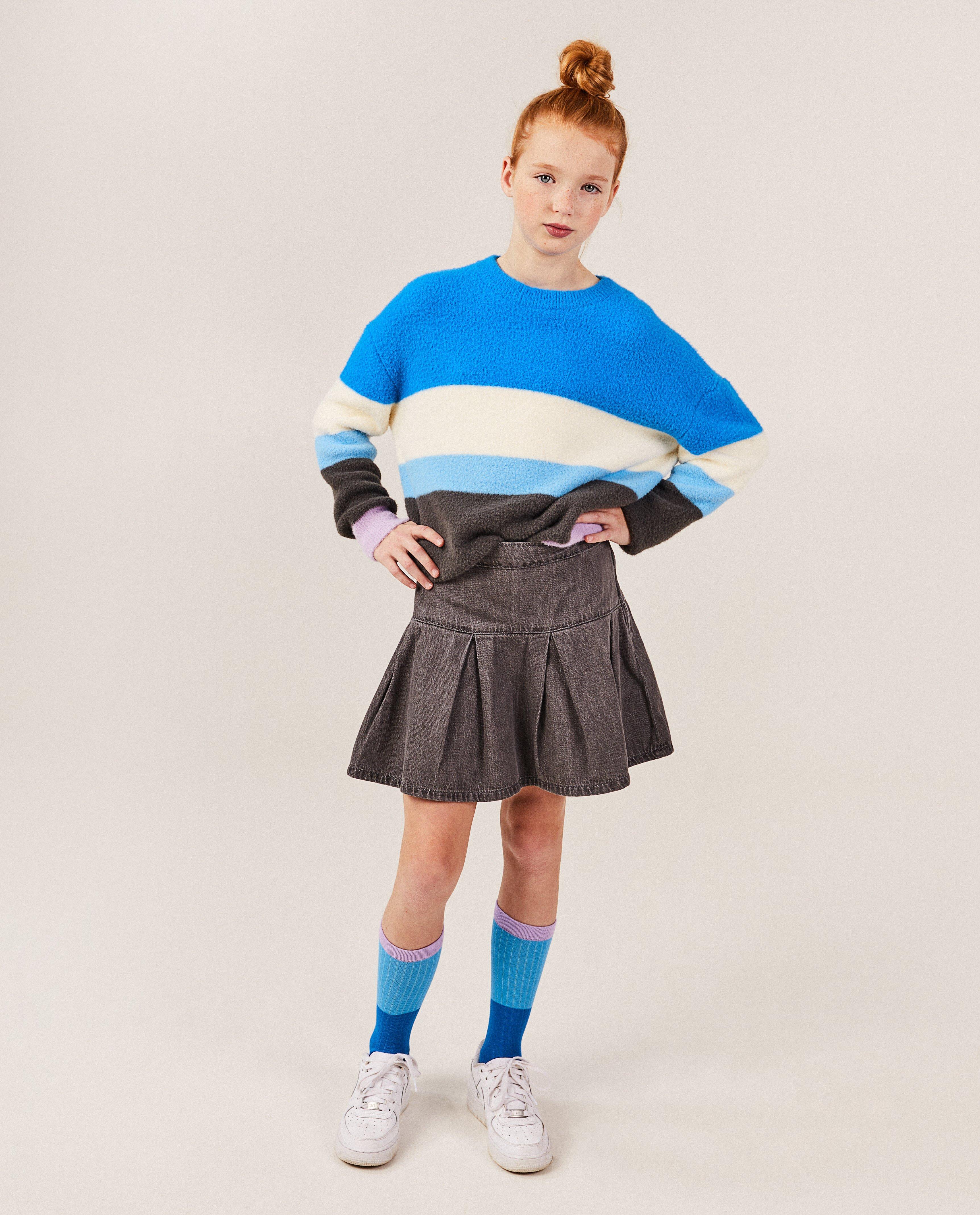 Jupes - Jupe en jeans gris foncé