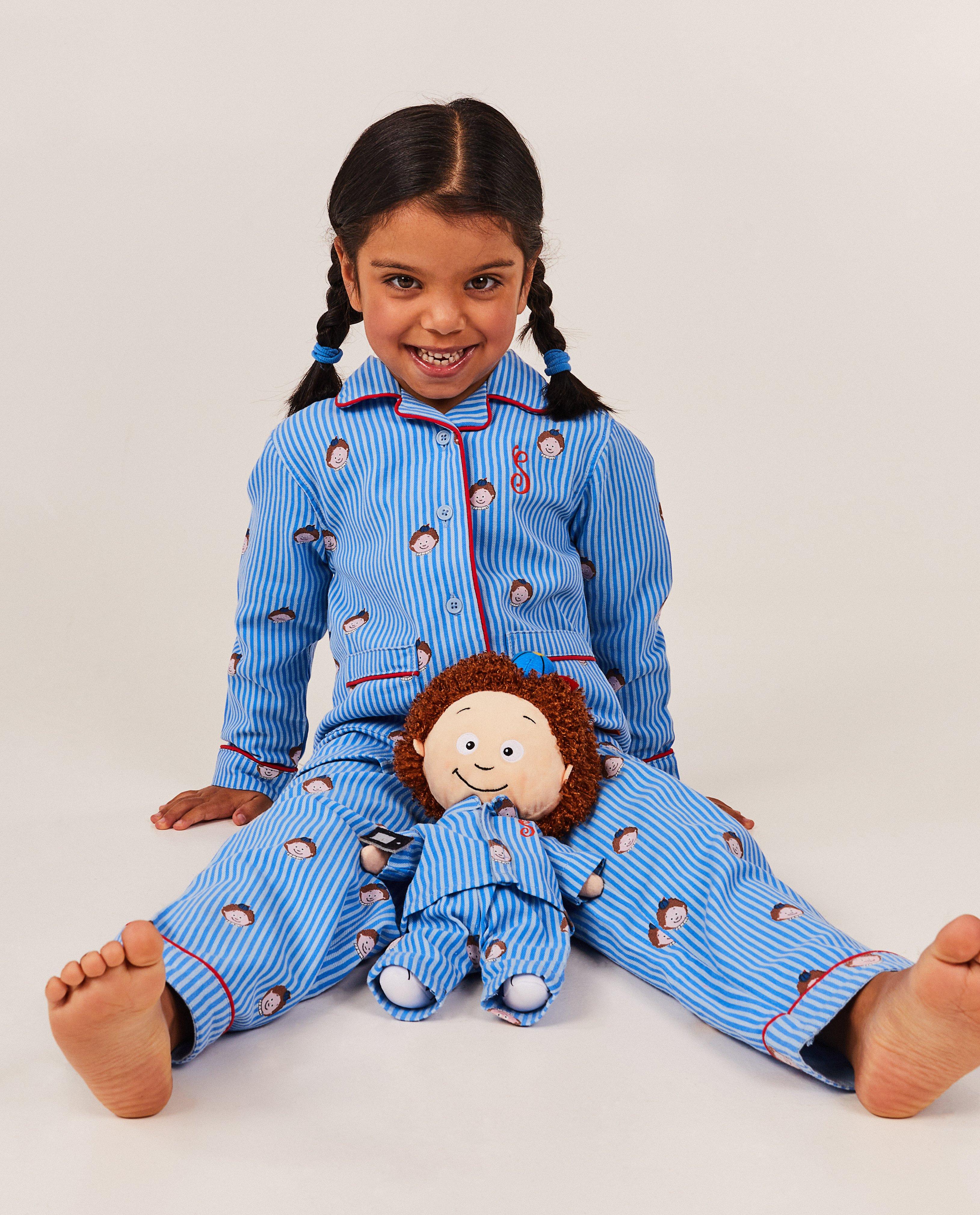 Nachtkleding - Spiekpietjespyjama + poppenpyjama