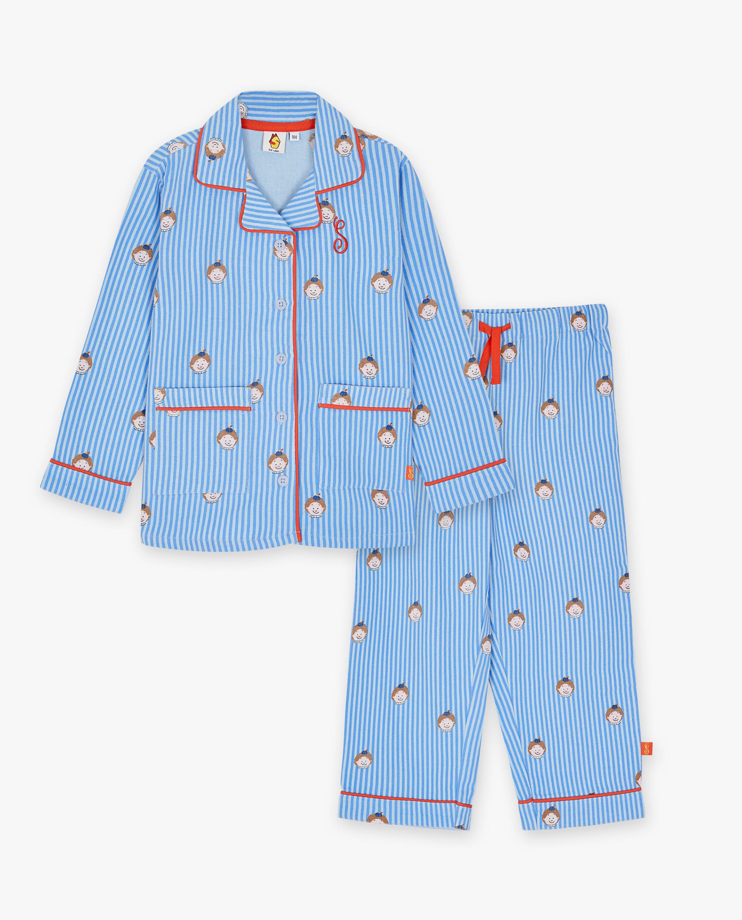 Nachtkleding - Spiekpietjespyjama + poppenpyjama