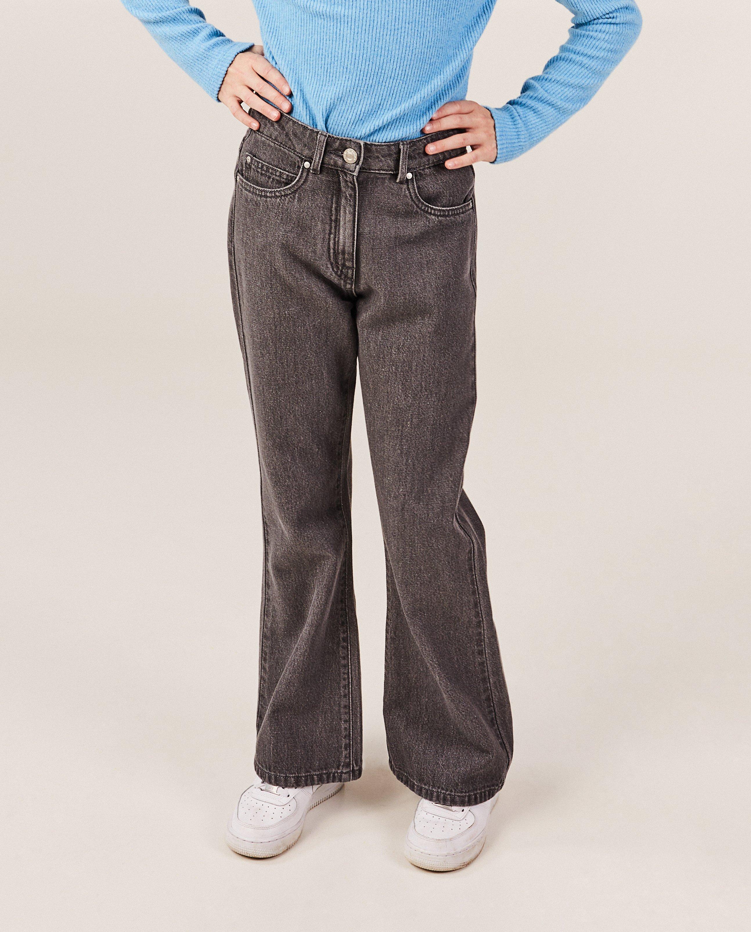 Grijze jeans, bootcut fit - null - Fish & Chips