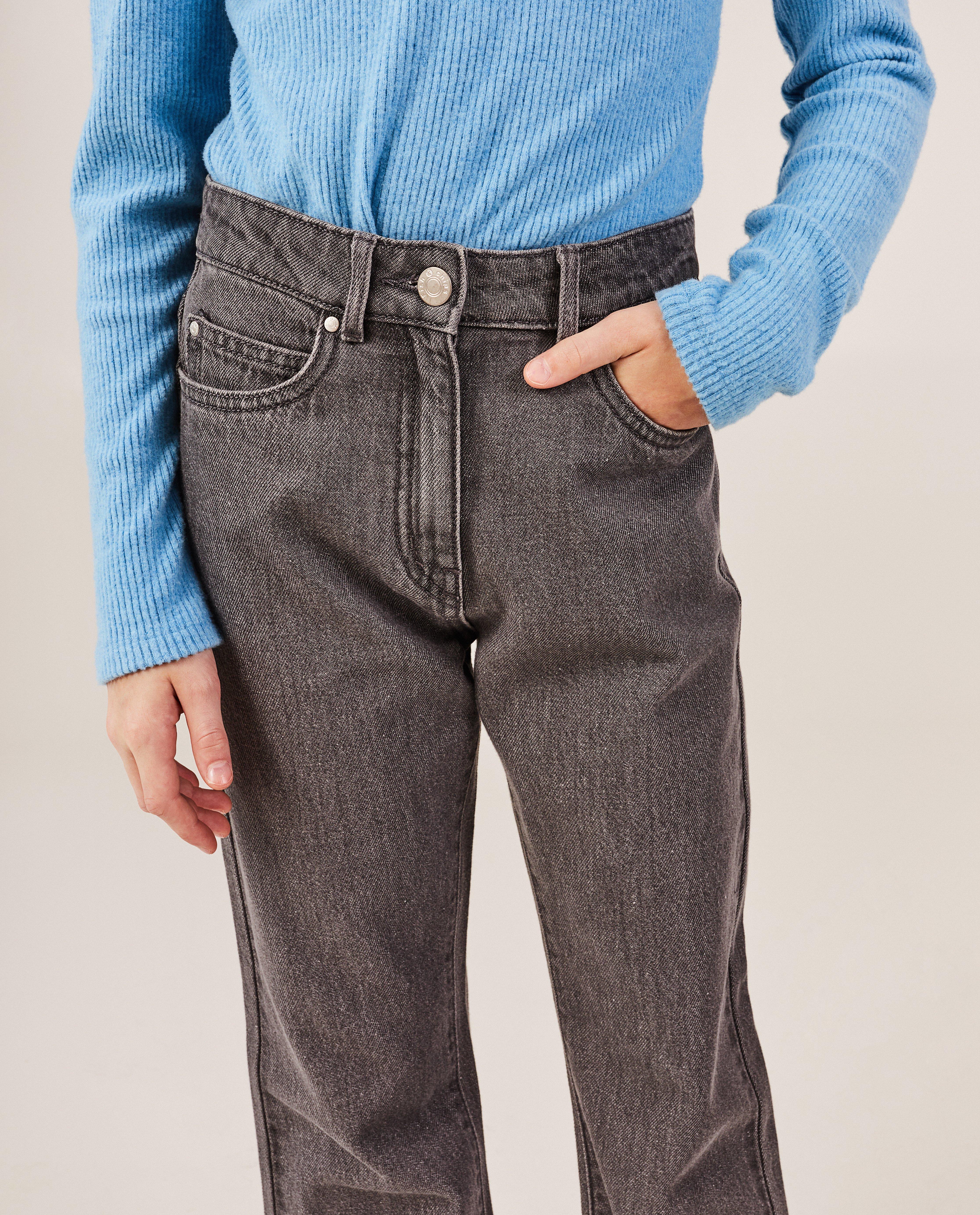 Jeans - Grijze jeans, bootcut fit