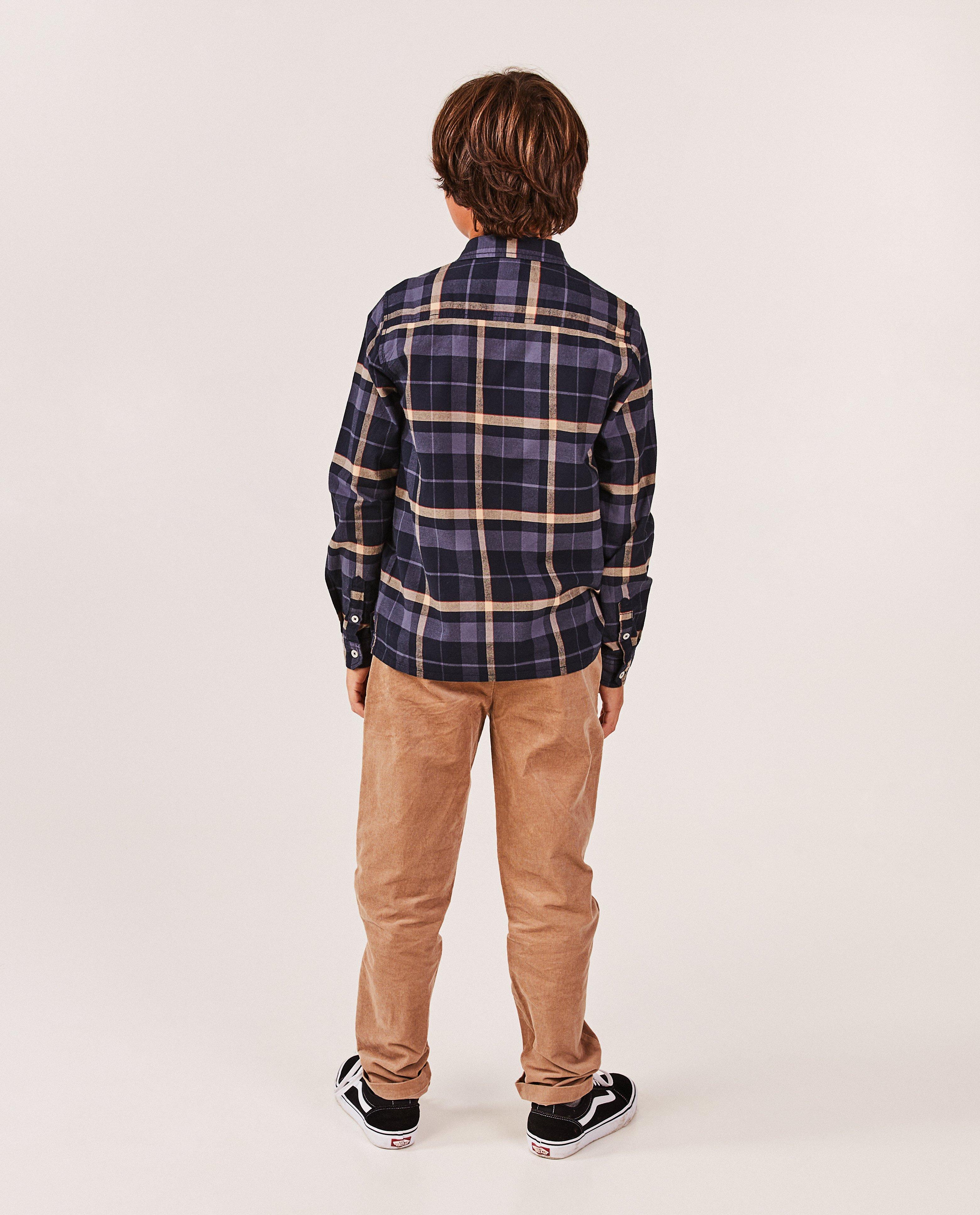 Broeken - Bruine broek van ribfluweel