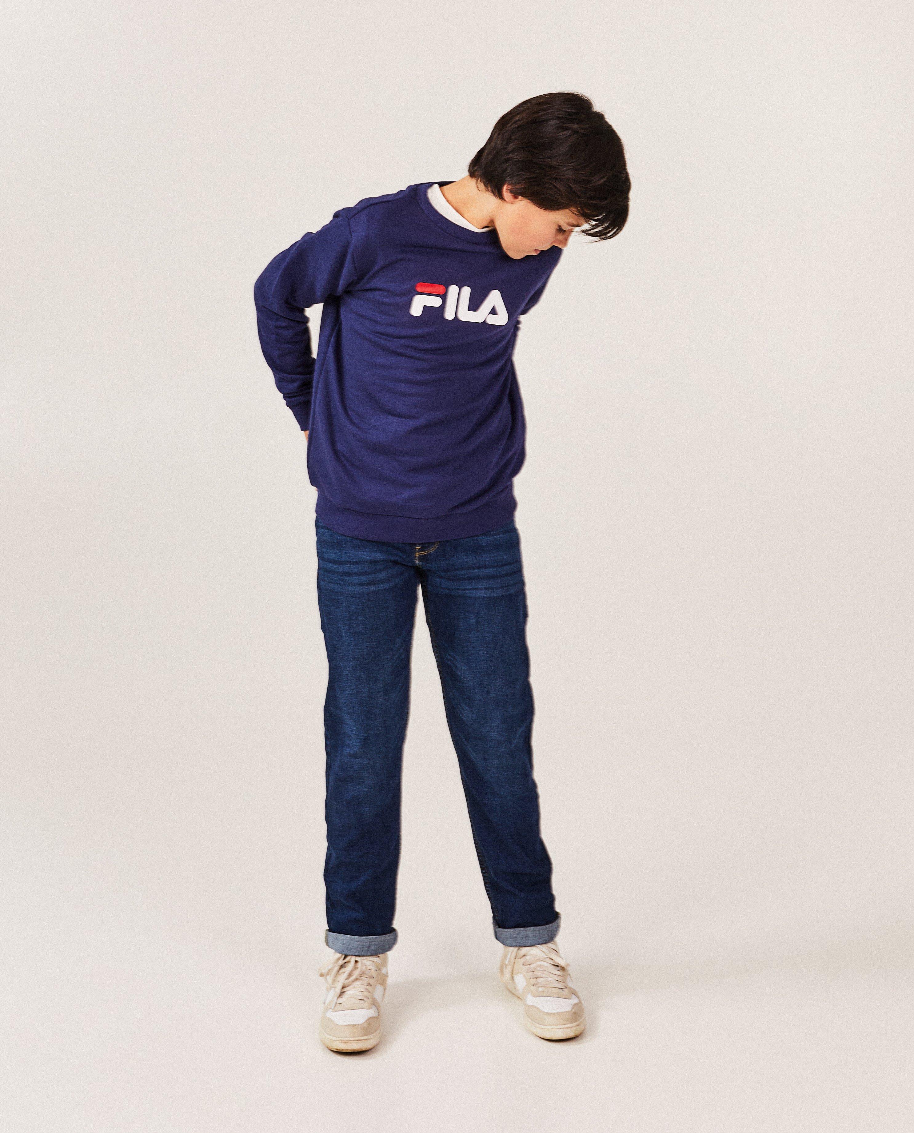 Blauwe sweater - null - Fila