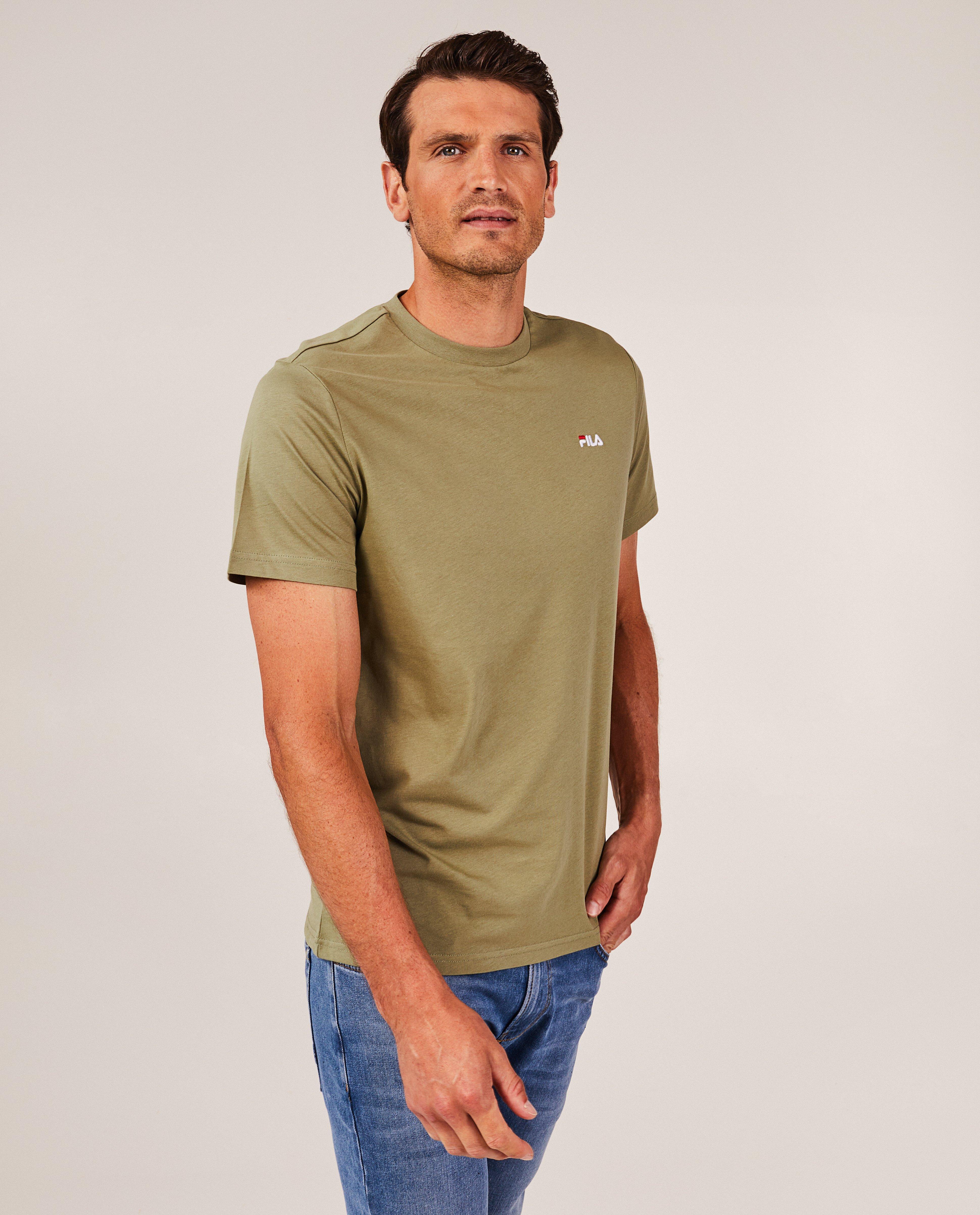 T-shirts - Wit T-shirt met borduursel