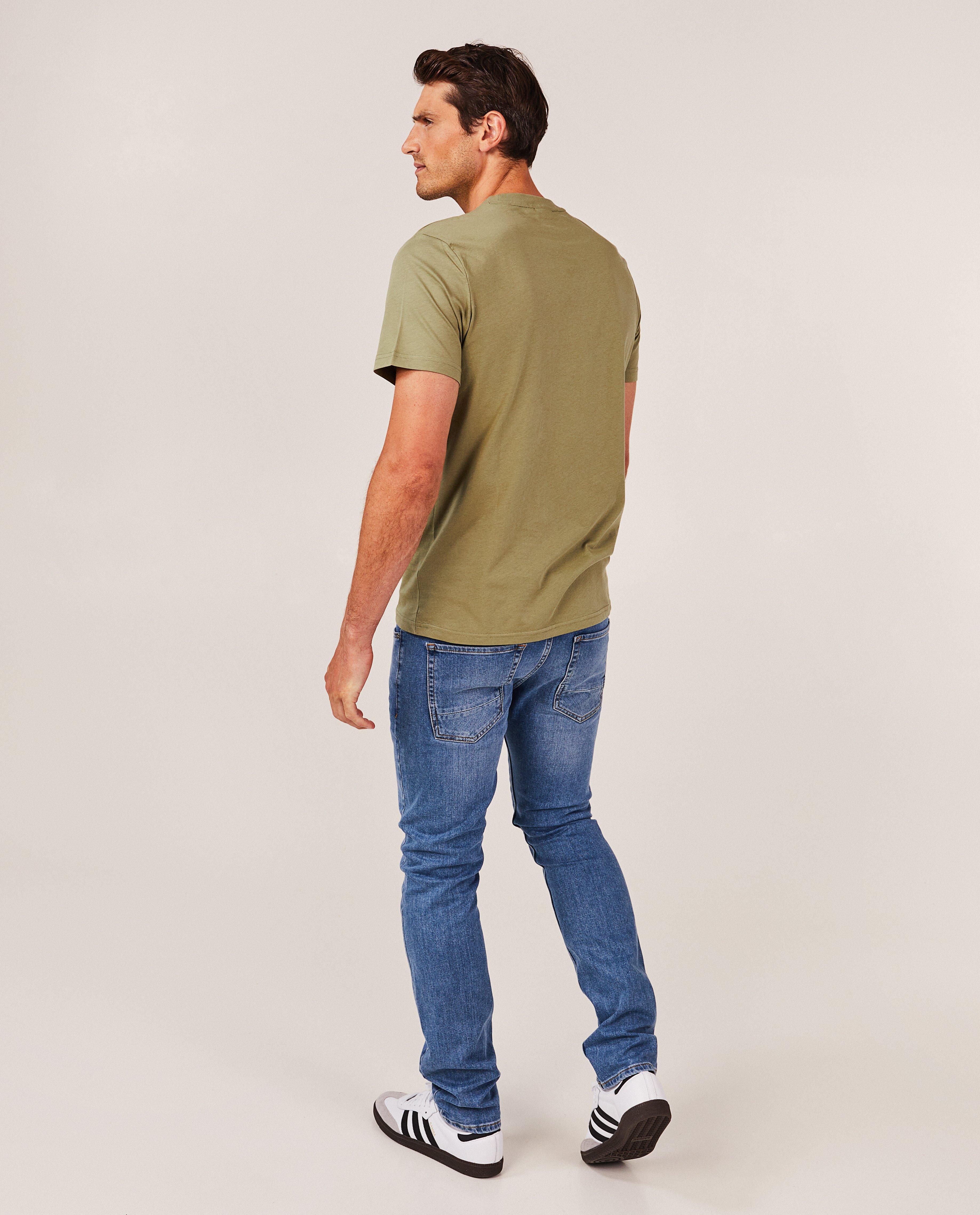 T-shirts - Wit T-shirt met borduursel